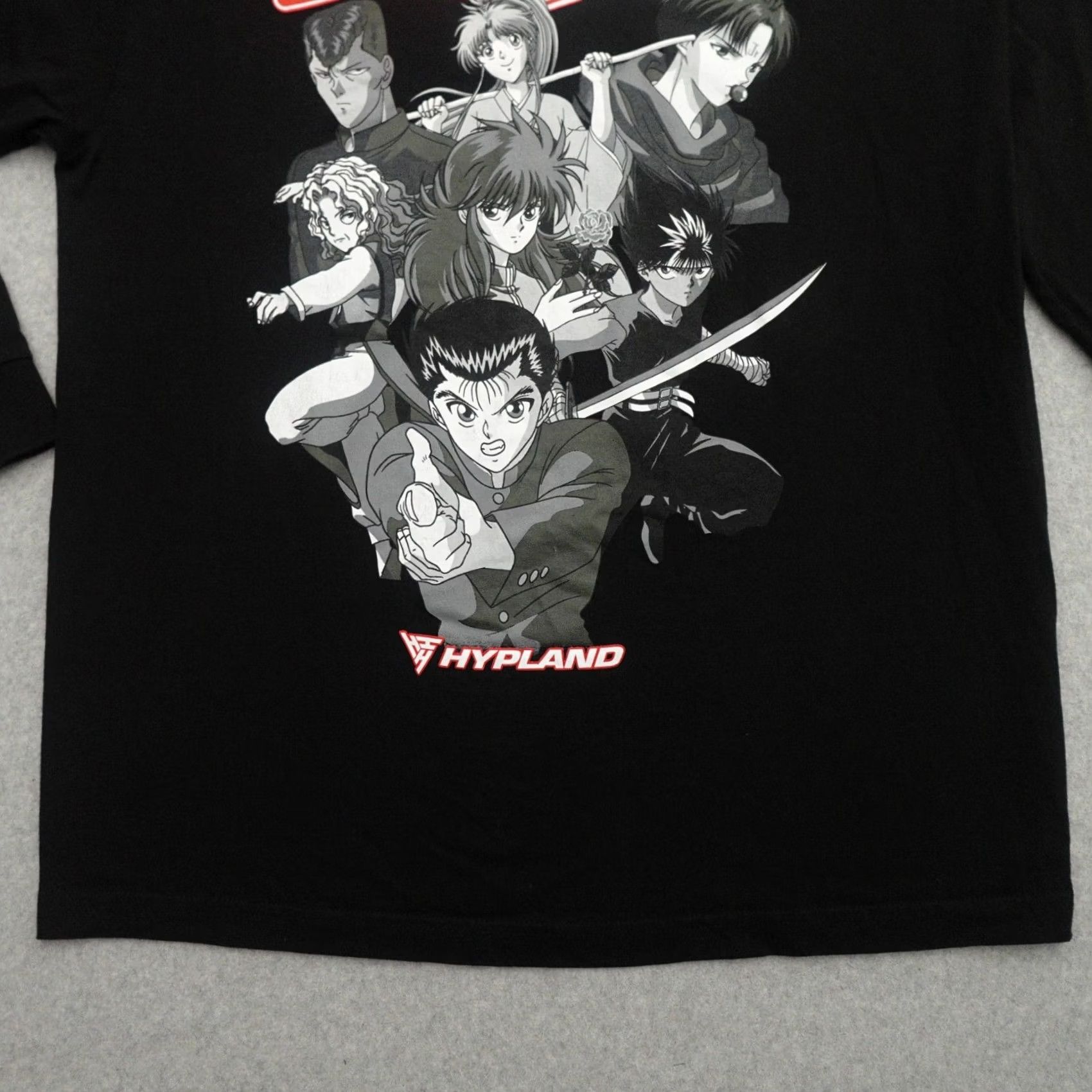 Hypland Hypland Yu Yu Hakusho Adult T-Shirt Long Sleeve Black Large (23X31) Mens Anime Brand: Hypland Yu Yu Hakusho Size US L / EU 52-54 / 3 - 7 Thumbnail