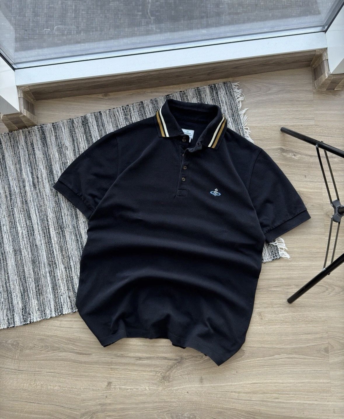 Other Vivienne Westwood Vintage classic Polo black Tee Size US XL / EU 56 / 4 - 3 Thumbnail