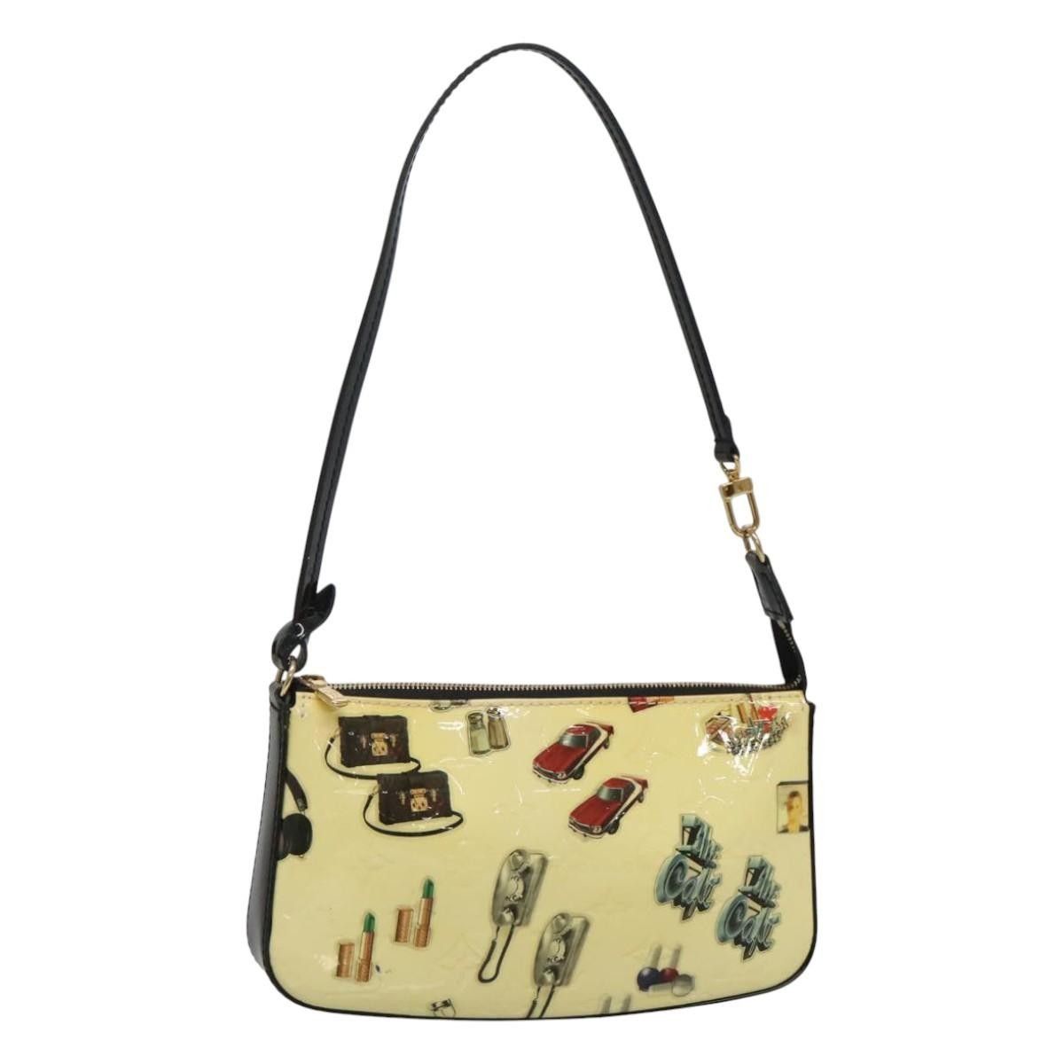 Louis Vuitton Louis Vuitton Pochette Accessoires NM Limited Edition Stickers Monogram Vernis Size ONE SIZE - 1 Thumbnail
