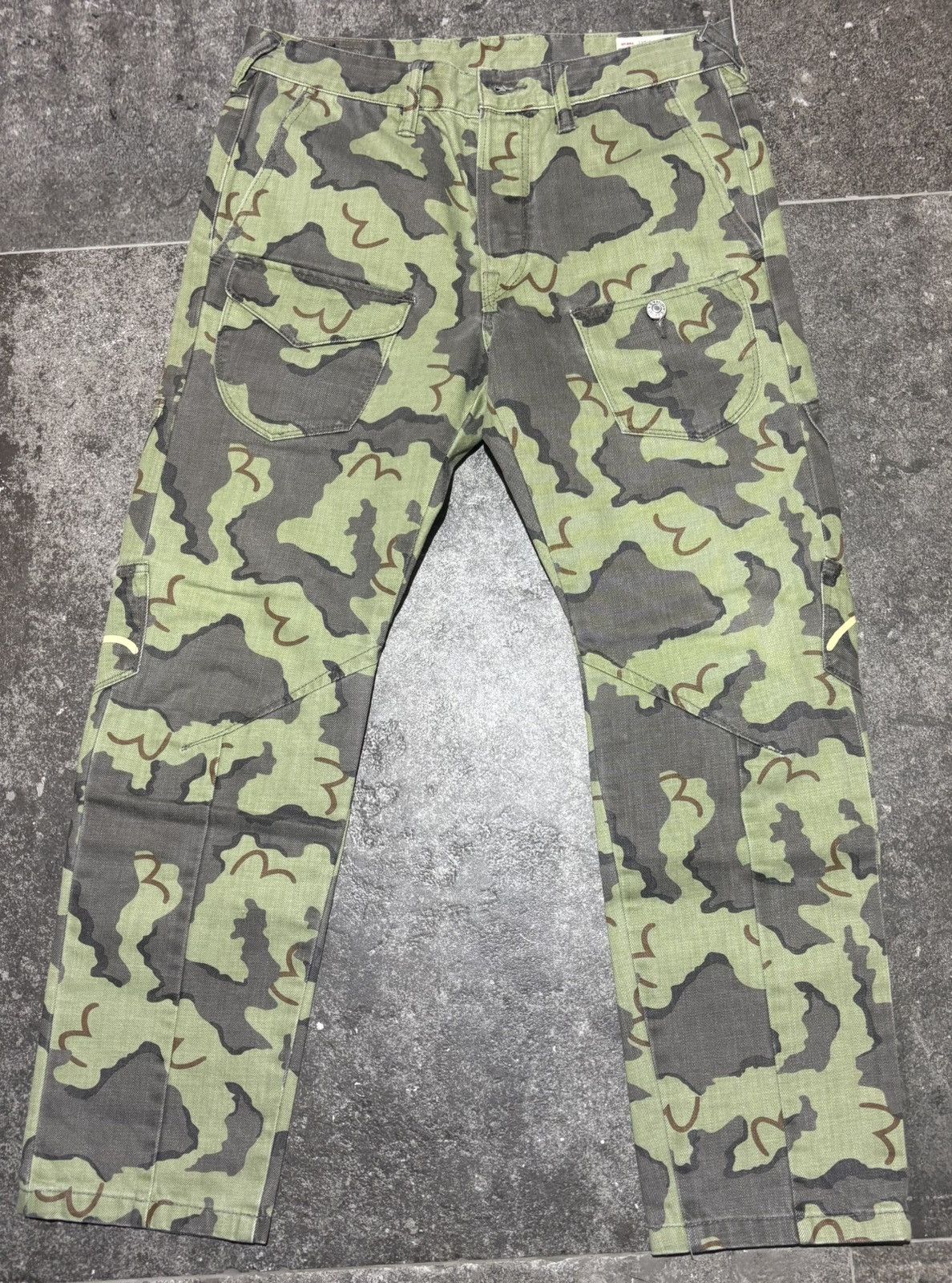Evisu Evisu multipocket camouflage pants Size US 32 / EU 48 - 1 Thumbnail