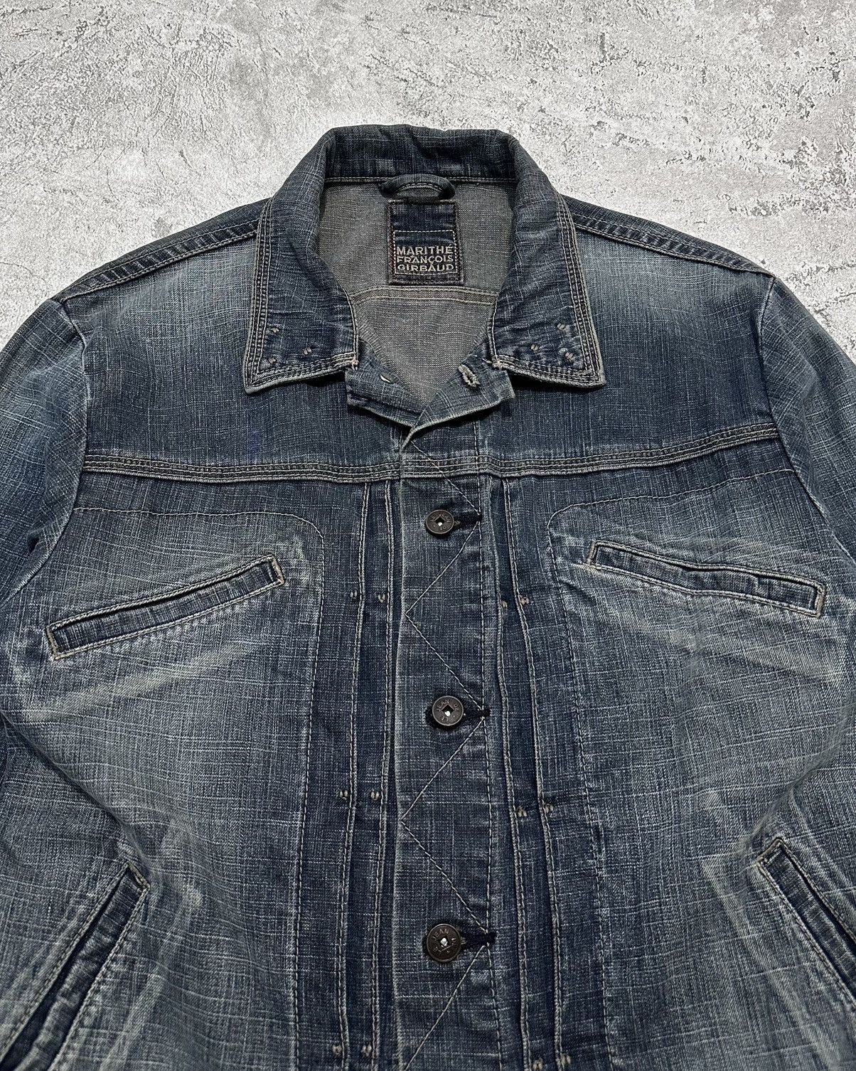 Marithe + Francois Girbaud × Vintage Vintage Marithe Francois Girbaud Denim Jacket Size US M / EU 48-50 / 2 - 2 Thumbnail