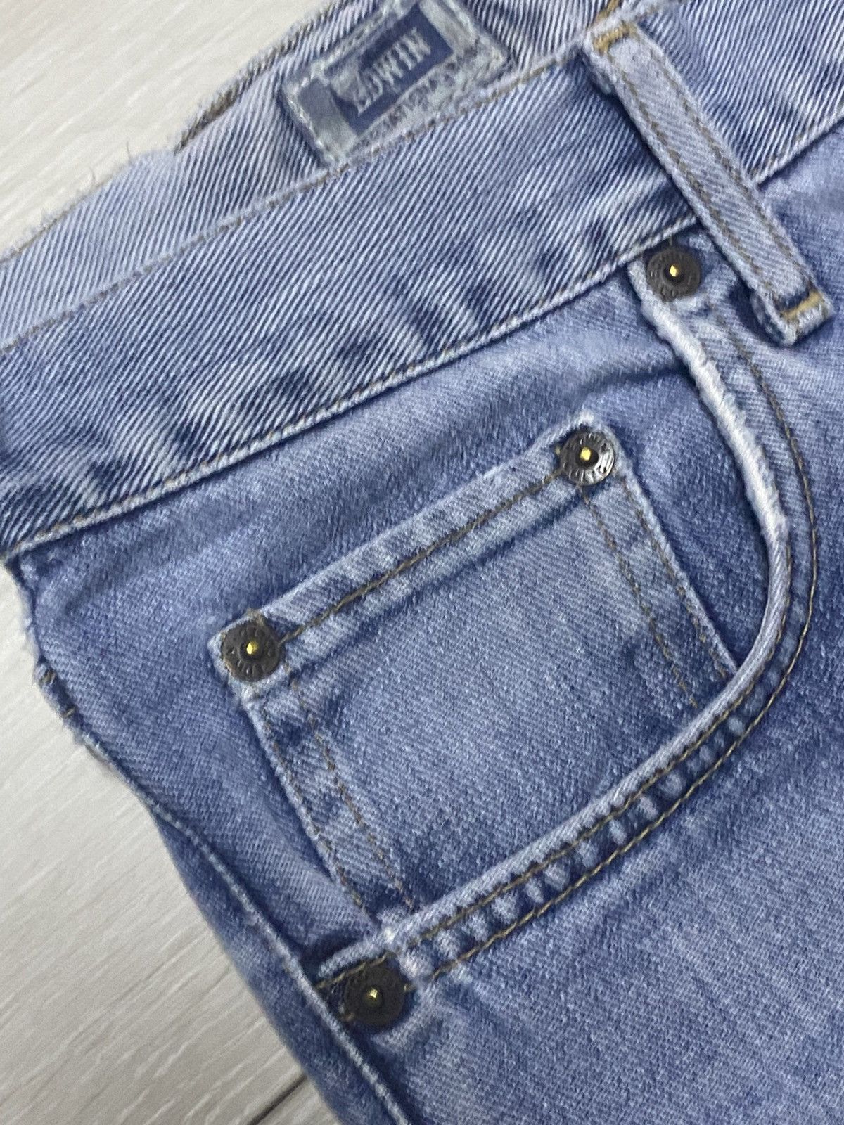 Edwin Vintage Edwin International Basic Light Wash Loose Jeans Size US 32 / EU 48 - 7 Thumbnail