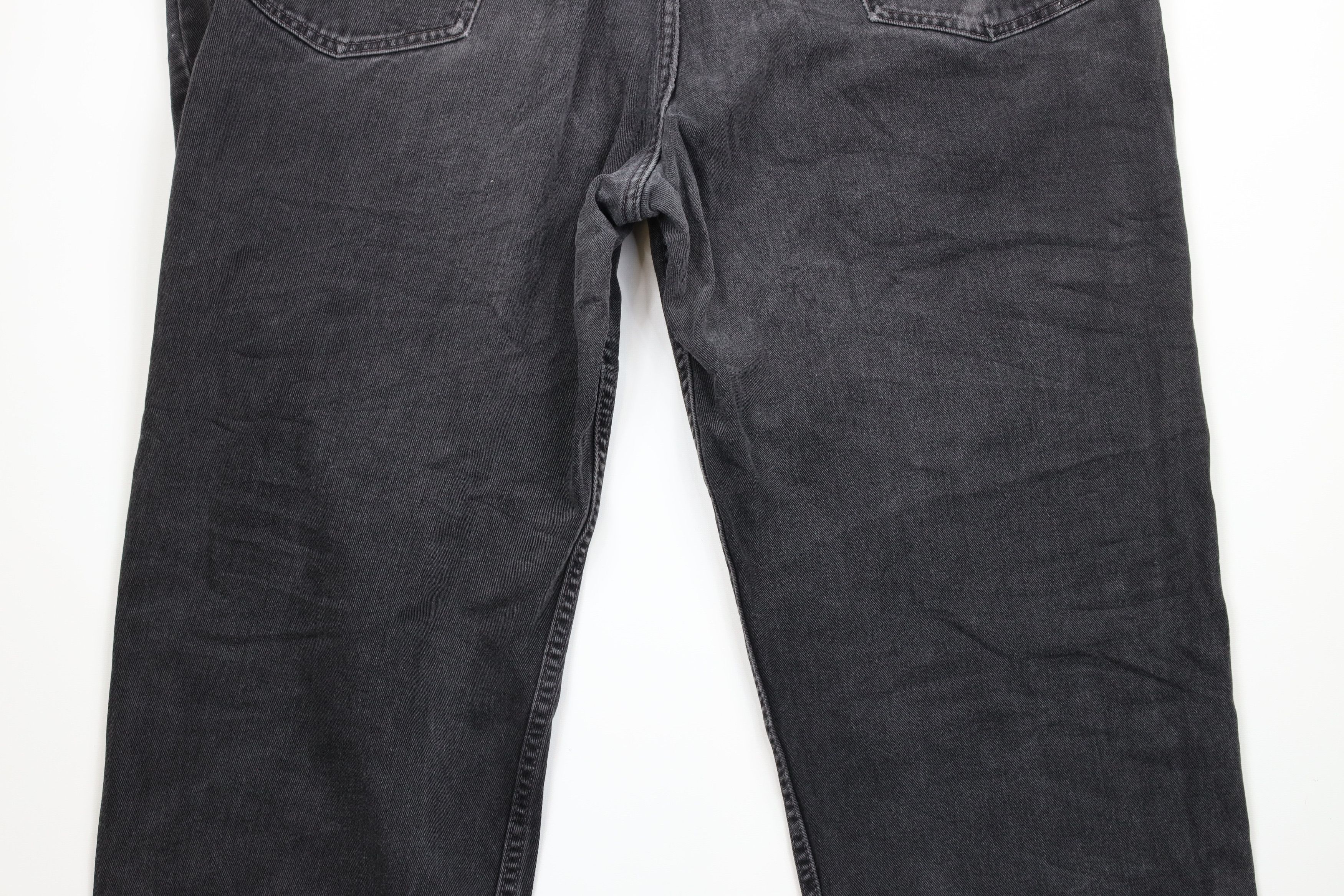Levi's × Vintage Vintage Y2K 2000 Levis 550 Relaxed Fit Denim Jeans Black USA Size US 44 / EU 60 - 14 Thumbnail
