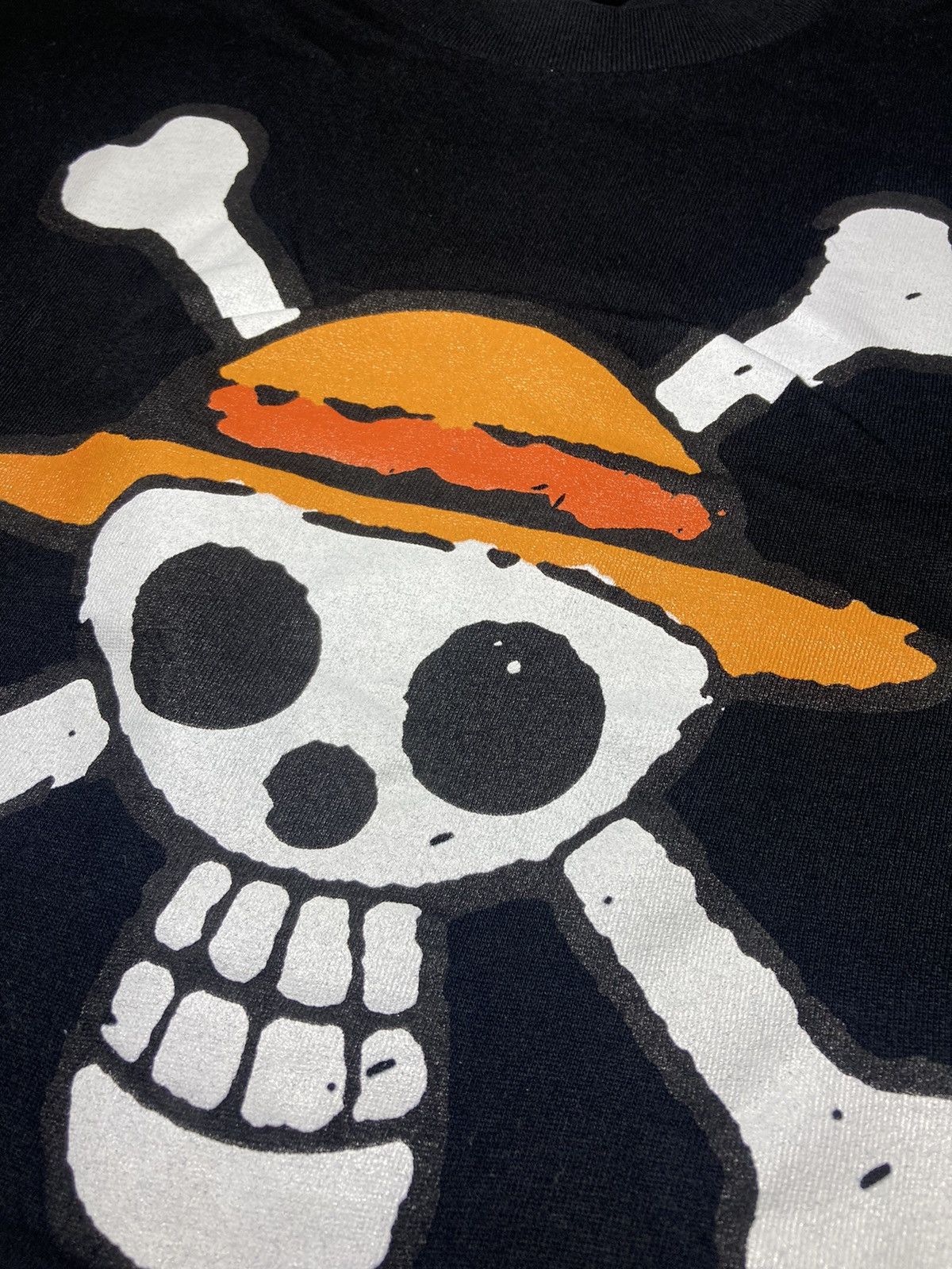 Anime × Japanese Brand × Vintage 2001 Cospa One Piece Flag Tee Vintage Bape Luffy Pirates 90s Size US L / EU 52-54 / 3 - 4 Thumbnail
