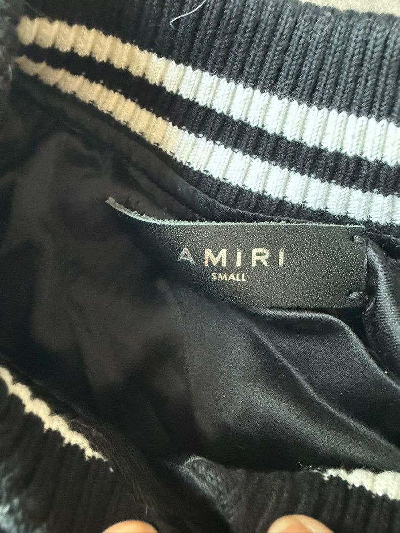 Amiri Amiri Mulberry silk baseball uniform 2501-Nextarrow Size S / US 4 / IT 40 - 3 Thumbnail