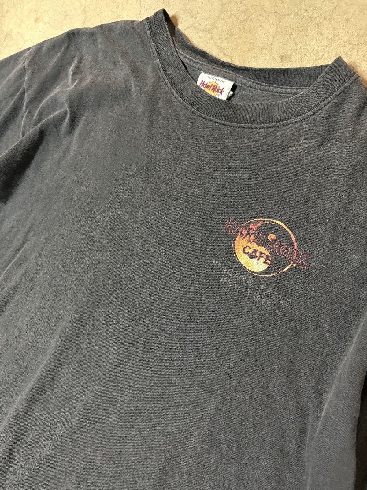 Hard Rock Cafe Vintage 00’s Hard Rock Cafe Dragon Tee T-shirt Faded Black Size US XL / EU 56 / 4 - 4 Thumbnail