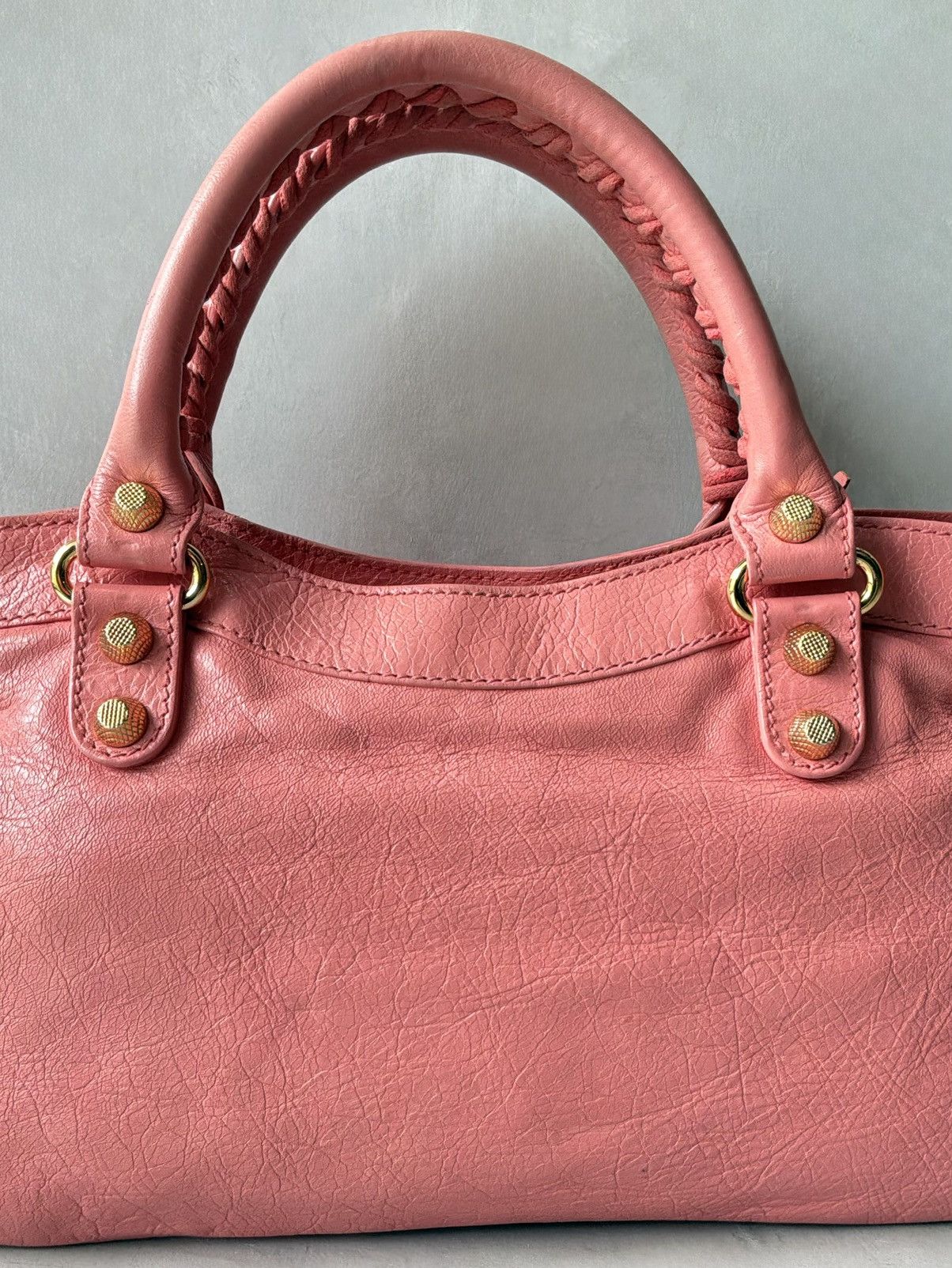 Balenciaga Balenciaga - Le First - Giant 12 Candy Pink Lambskin Bag Size ONE SIZE - 14 Thumbnail