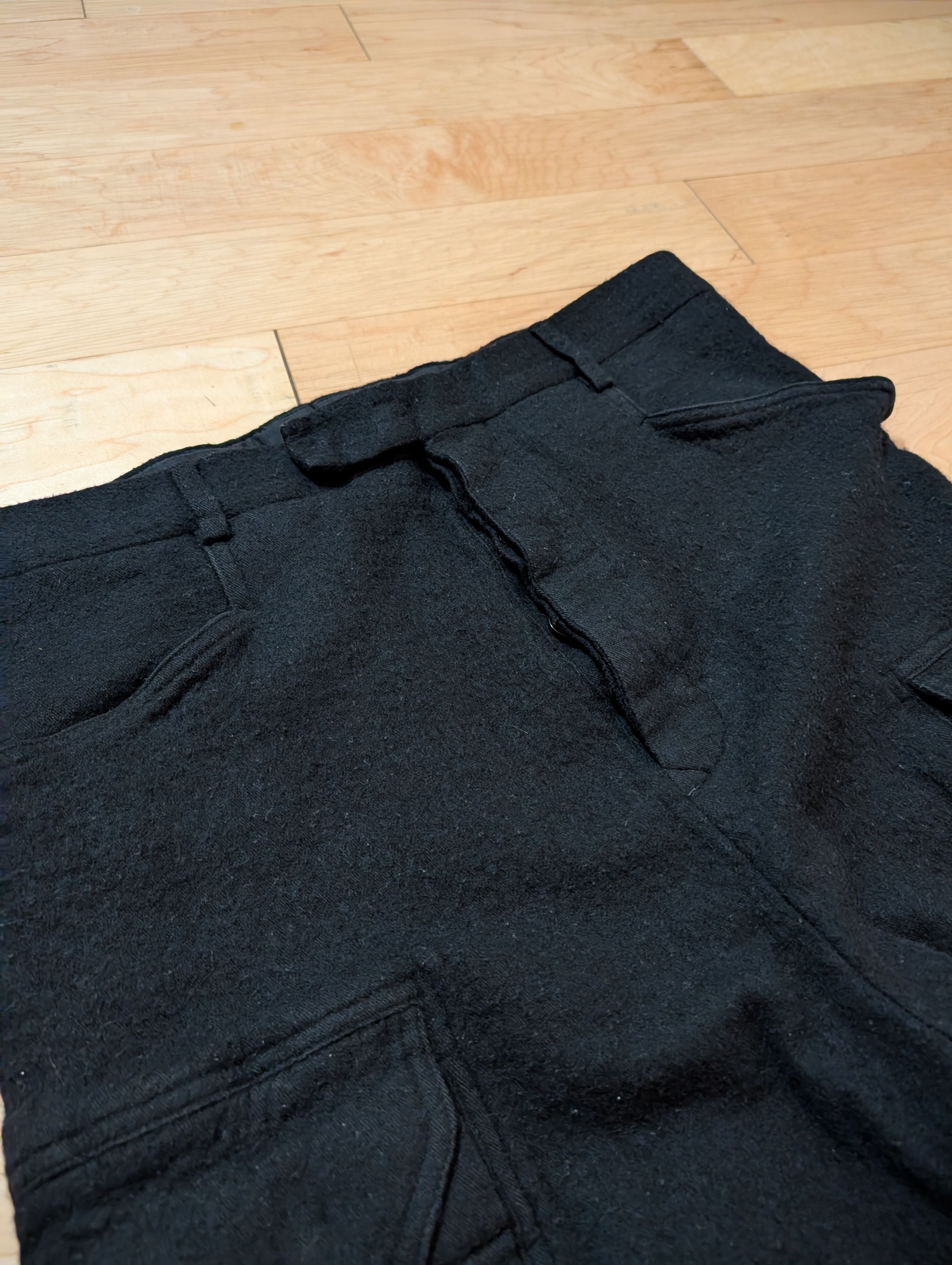 Rick Owens Rick Owens Black FW21 Gethsemane Cargo Pants WCF 52 Size US 36 / EU 52 - 3 Thumbnail
