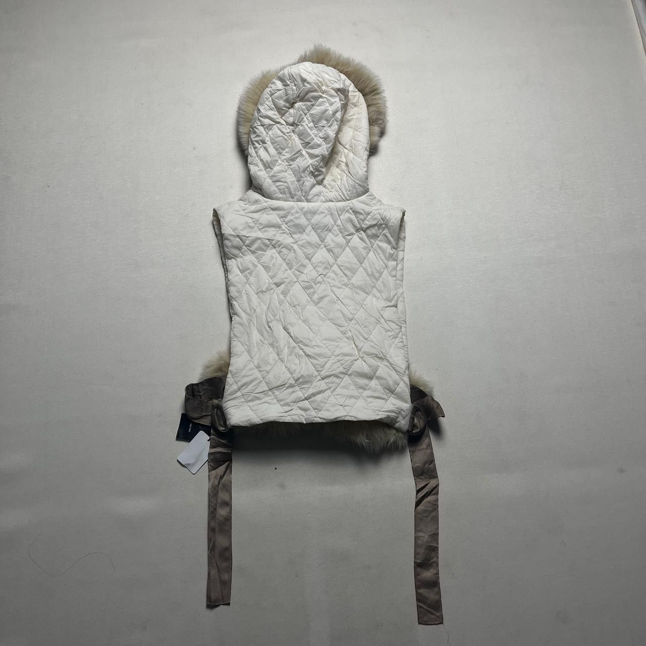 Japanese Brand Undici.nove faux fur vest Size S / US 4 / IT 40 - 7 Thumbnail