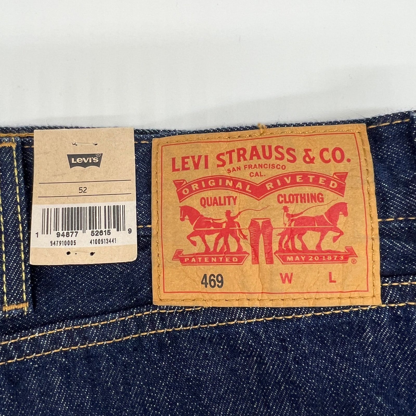 Levi's Levi's Men's 469 Loose Short Blue Jeans Size 52 Size US 36 / EU 52 - 3 Thumbnail