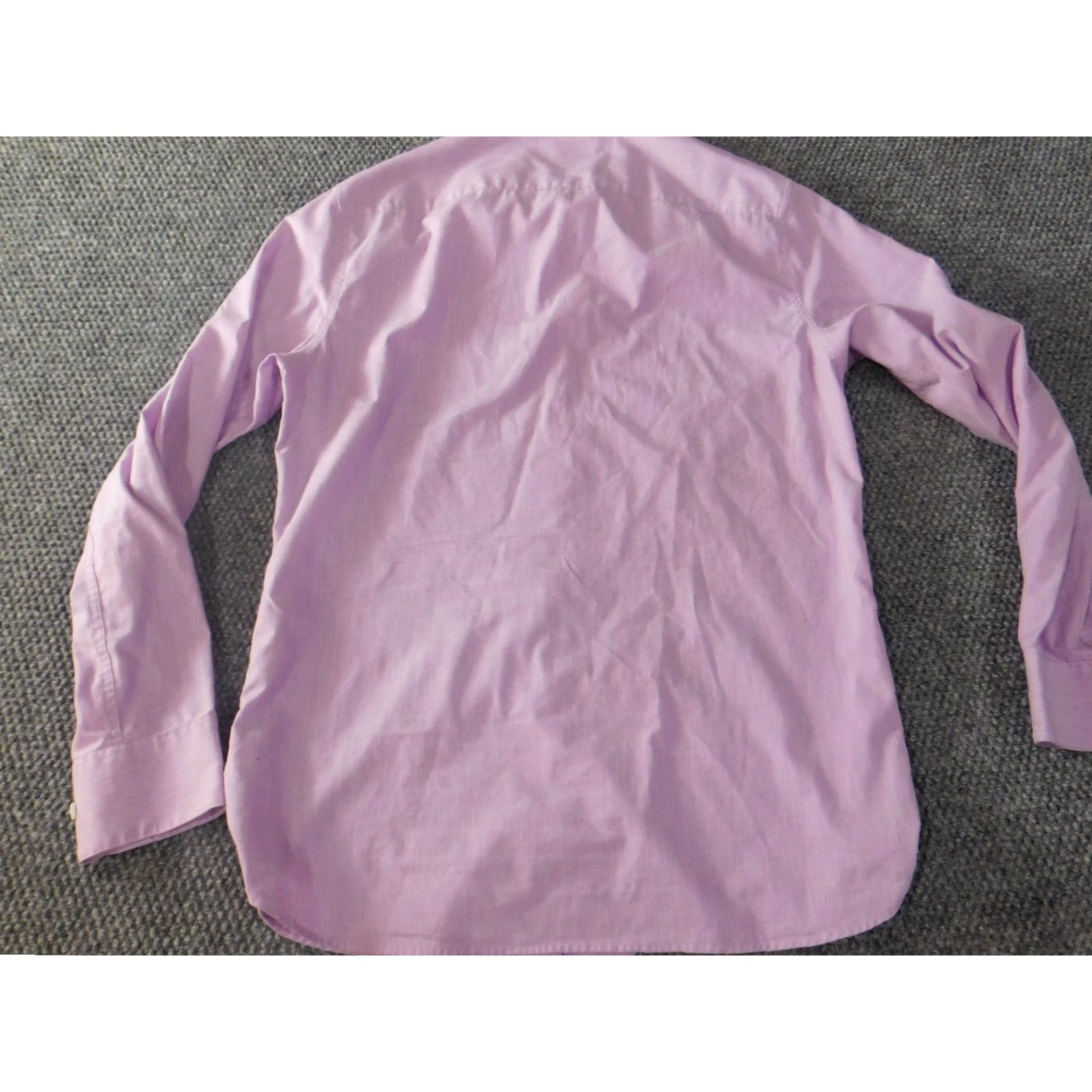 Vintage Fairlane Mens Shirt Medium Purple Button-Up Slim Classic Canvas Cotton Size US M / EU 48-50 / 2 - 6 Thumbnail