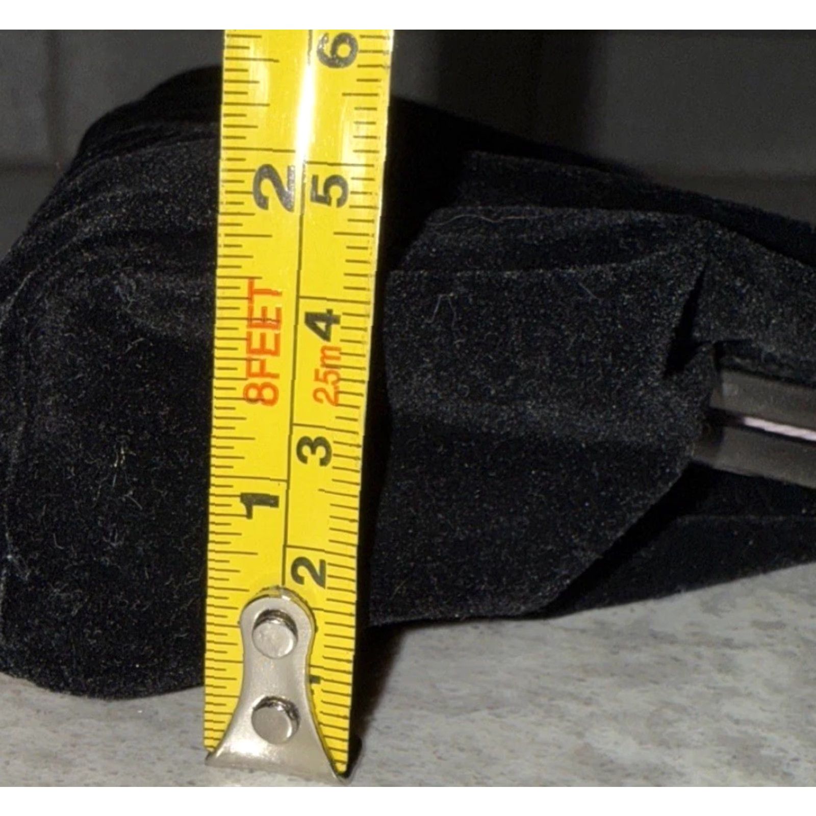 Vintage VINTAGE Mary Kay Clutch Bag Purse Black Velvet With Rope Chain Pink Lining Size ONE SIZE - 6 Thumbnail