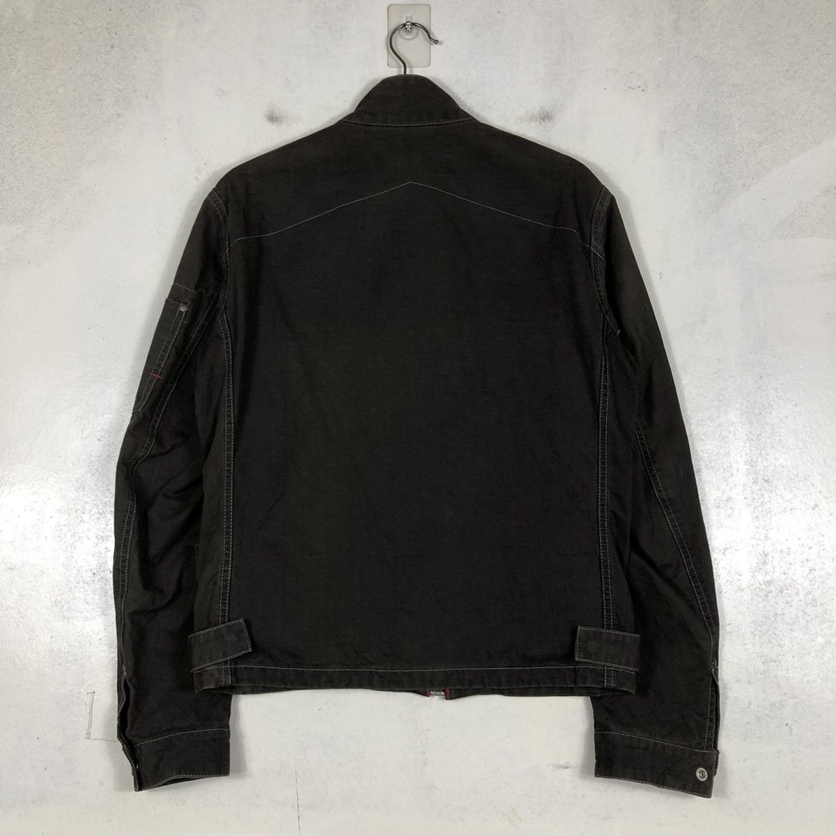 Japanese Brand 📌CROPPED BIKER JACKET ZIPPER BALL Size US M / EU 48-50 / 2 - 10 Thumbnail