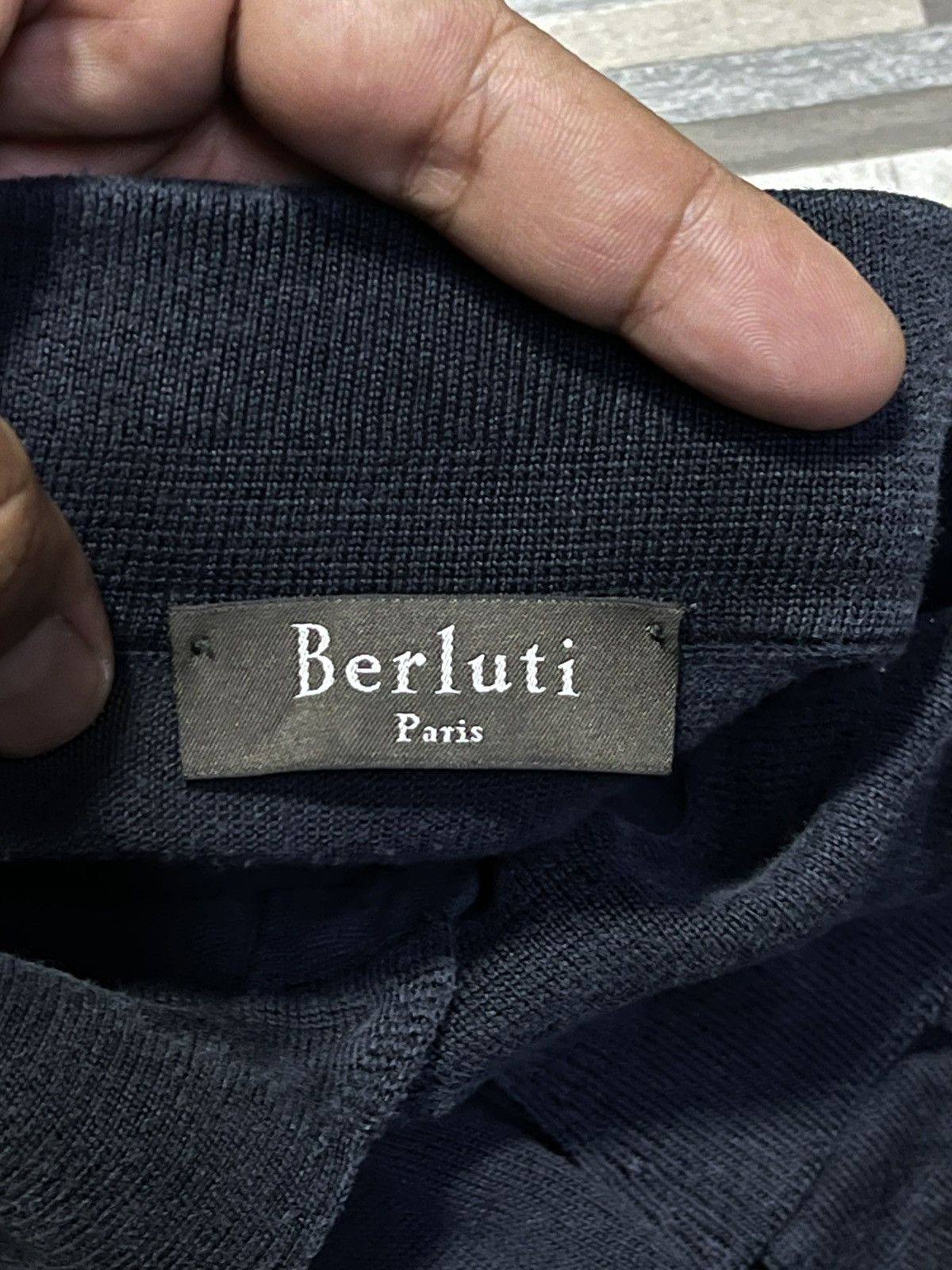 Berluti Berluti Paris Mulberry Silk Polo Shirt Size US S / EU 44-46 / 1 - 3 Thumbnail