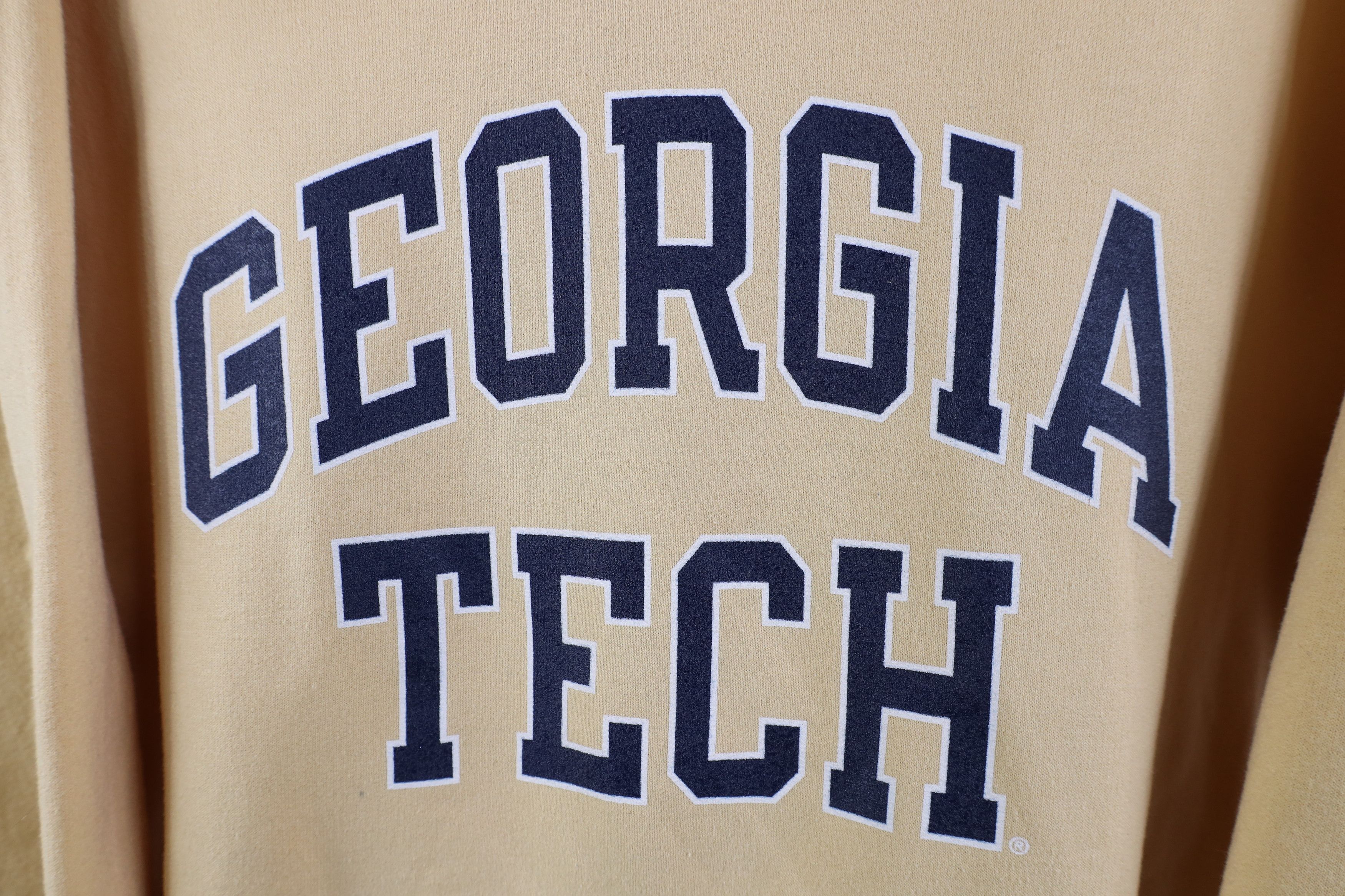 Champion Vintage Champion Georgia Tech University Hoodie Sweatshirt Size US M / EU 48-50 / 2 - 4 Thumbnail