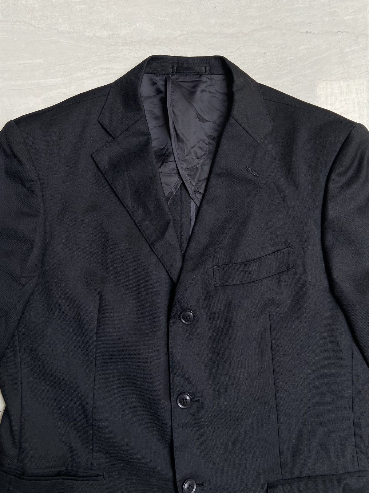 Loro Piana LORO PIANA Black Suit Size US M / EU 48-50 / 2 - 8 Thumbnail