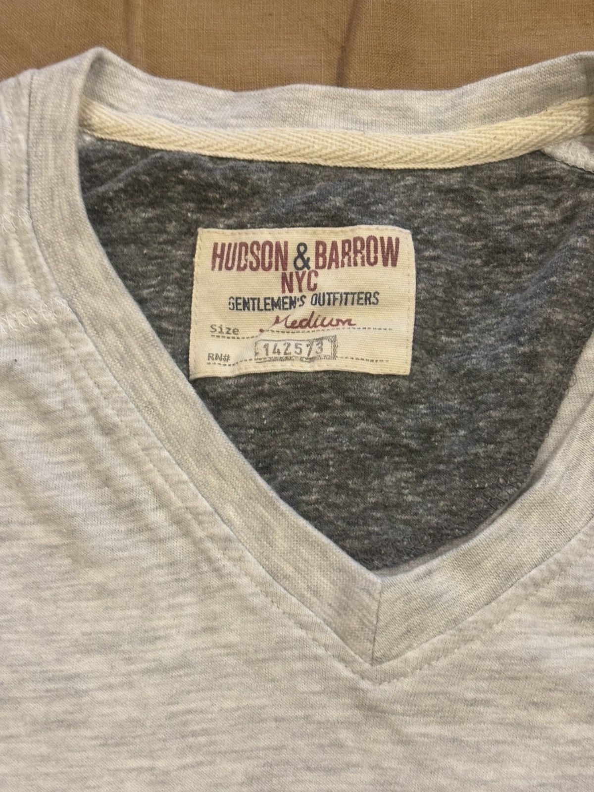 Hudson & Barrow Hudson & Barrow T. Shirt.mt-58 Size US M / EU 48-50 / 2 - 3 Thumbnail