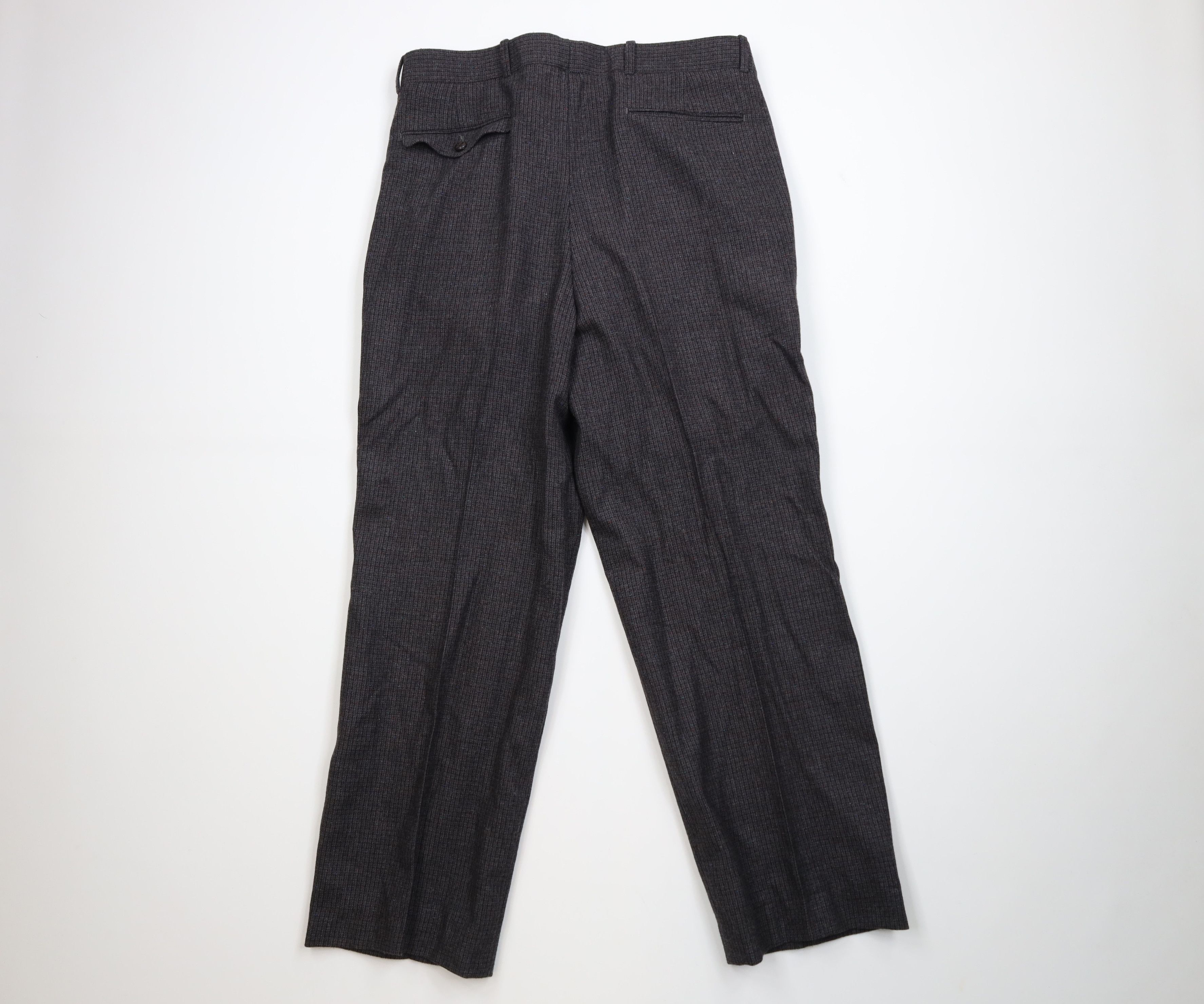 Vintage Vintage 90s Streetwear Wide Leg Chino Pants Rainbow Fleck Size US 34 / EU 50 - 9 Thumbnail