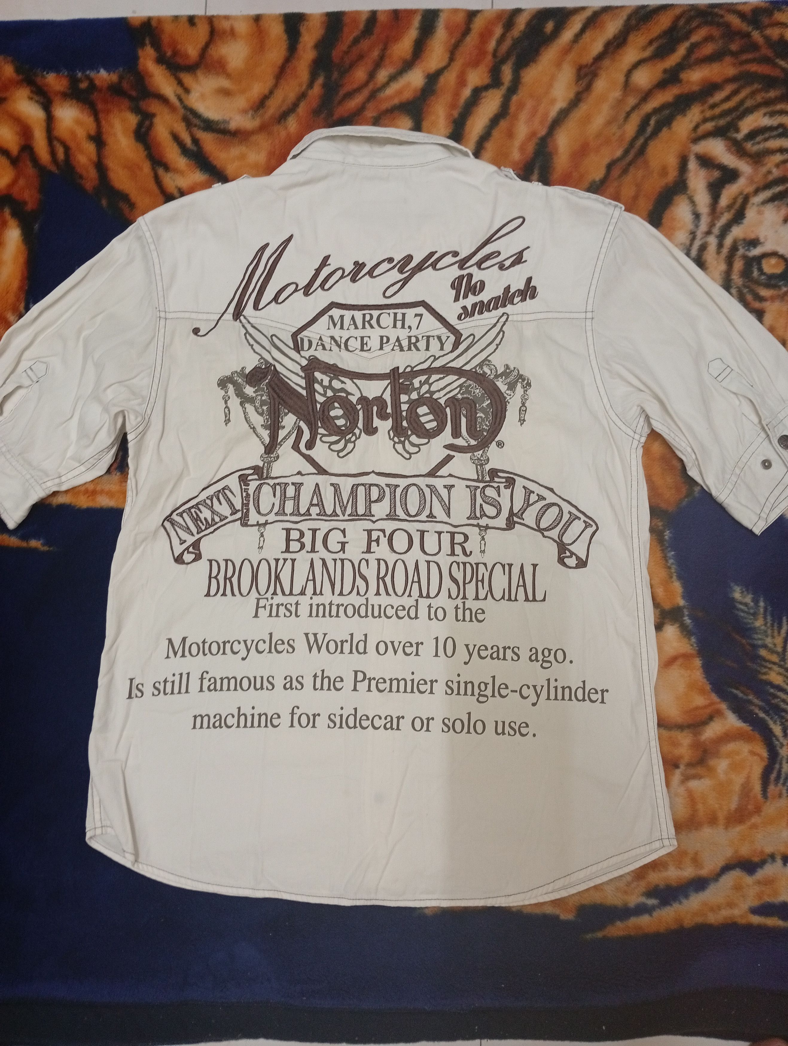 Norton Norton X Racing X streetwear Size US M / EU 48-50 / 2 - 1 Thumbnail