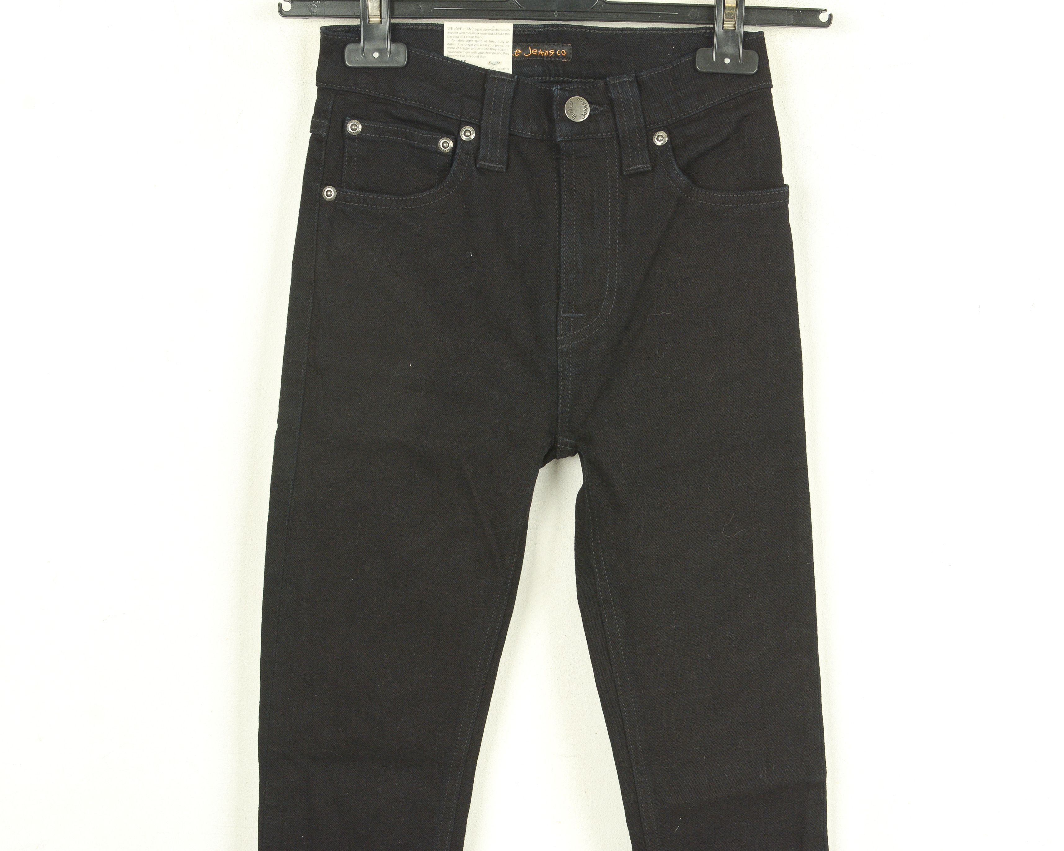 Nudie Jeans BRAND NEW BNWT High Kai Womens W24 L32 Denim Skinny Trousers Size 24" / US 00 / IT 34 - 2 Thumbnail