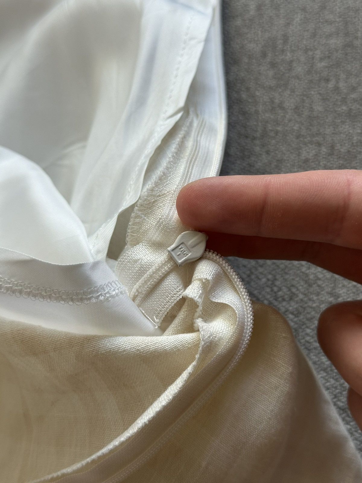 Burberry Burberry London vintage linen skirt made in England Size 32" / US 10 / IT 46 - 7 Thumbnail