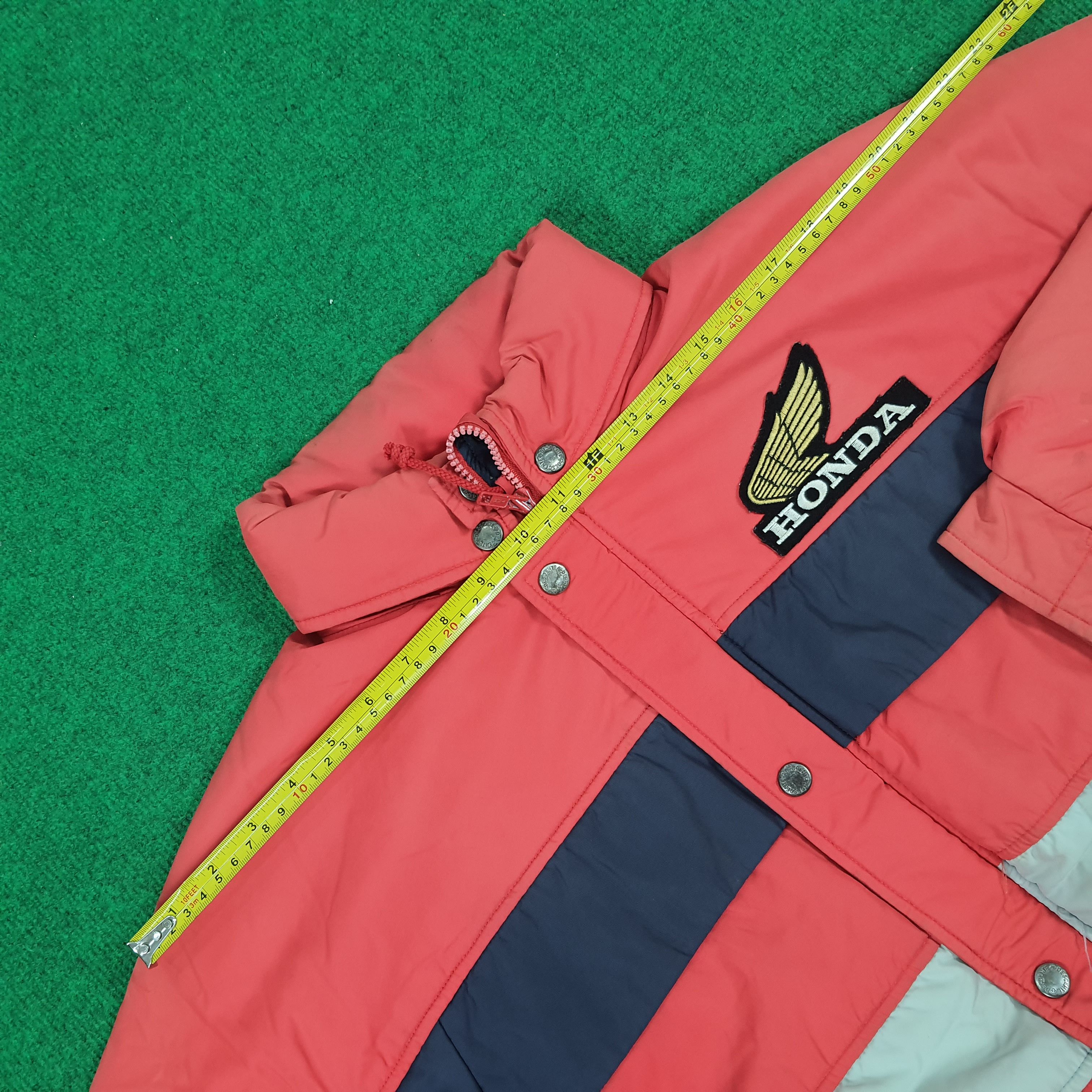 Honda × Japanese Brand × Vintage Vintage HONDA by Descente 90s Japanese Bike Jacket Size US M / EU 48-50 / 2 - 12 Thumbnail