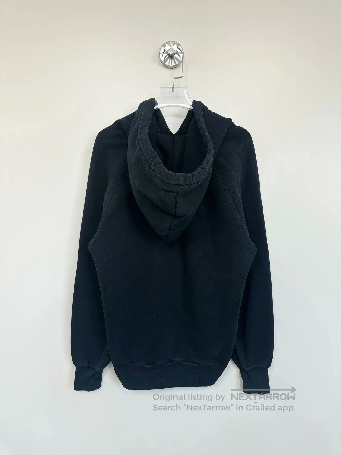Burberry Burberry Black cursive signature embroidered logo hooded s Size US XS / EU 42 / 0 - 2 Thumbnail