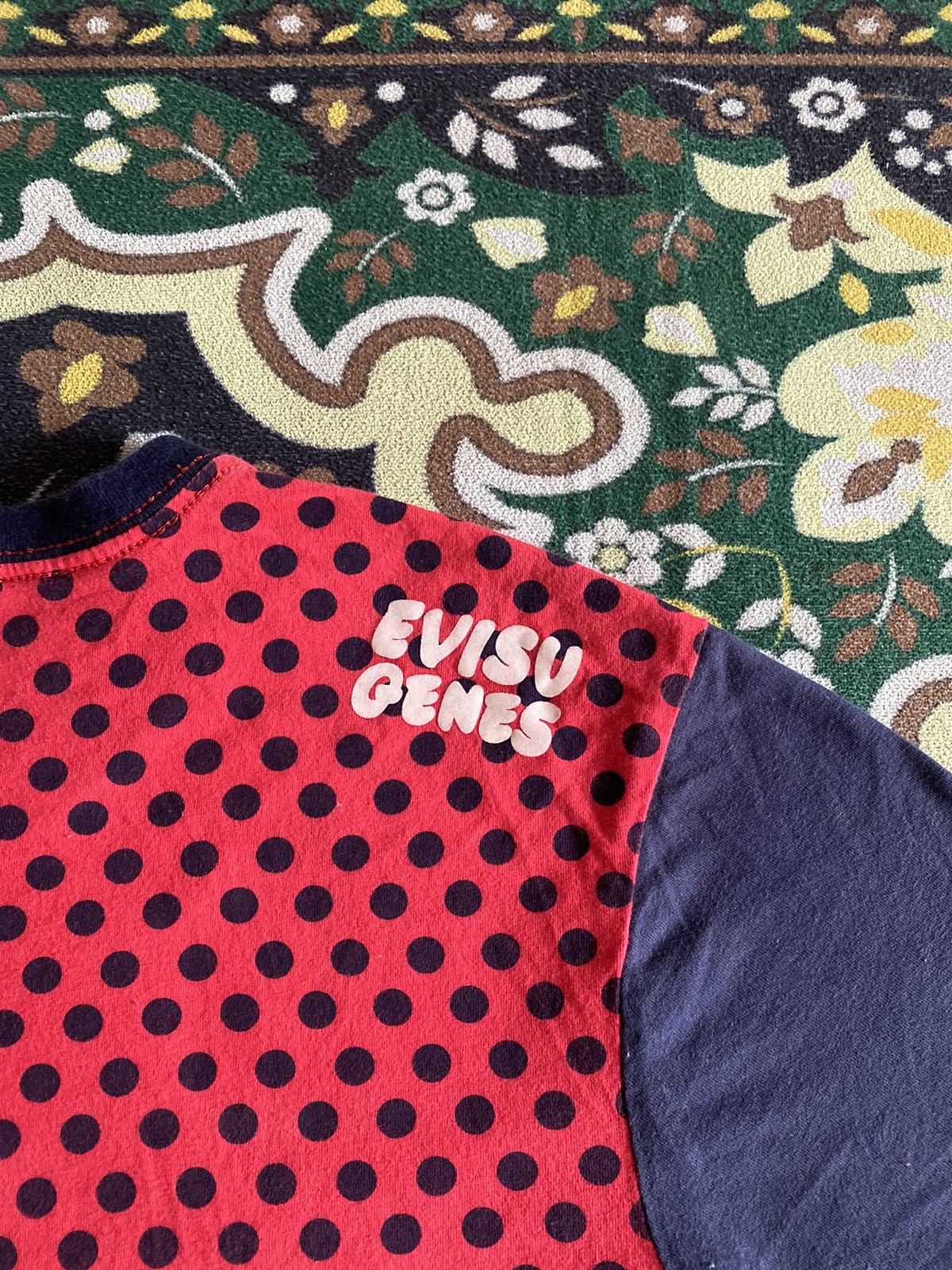 Evisu Japanese Brand Evisu Genes Big Logo Tee Size US S / EU 44-46 / 1 - 4 Thumbnail