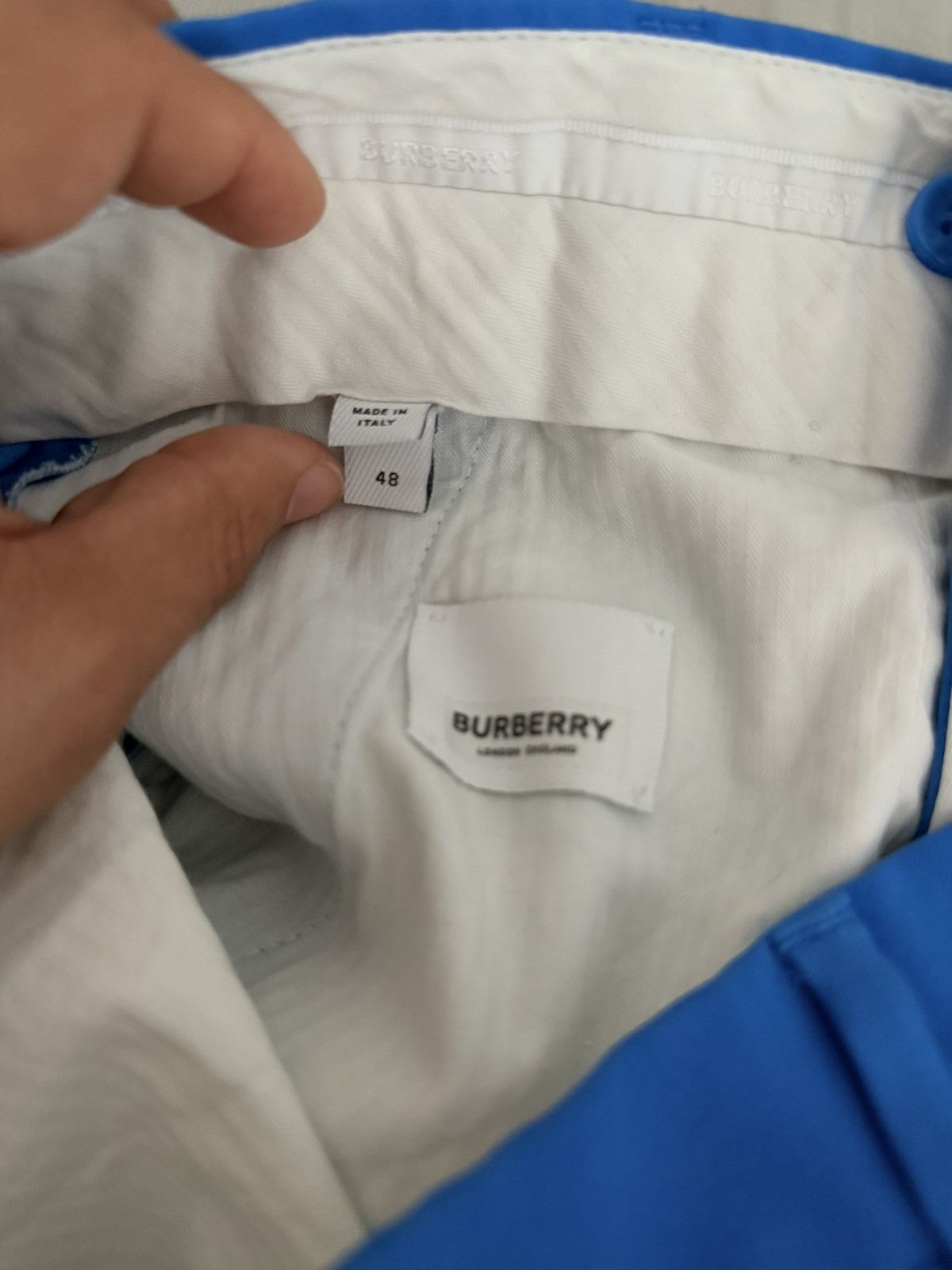 Burberry Burberry Pleated Trouser- IT48 Size US 33 - 6 Thumbnail