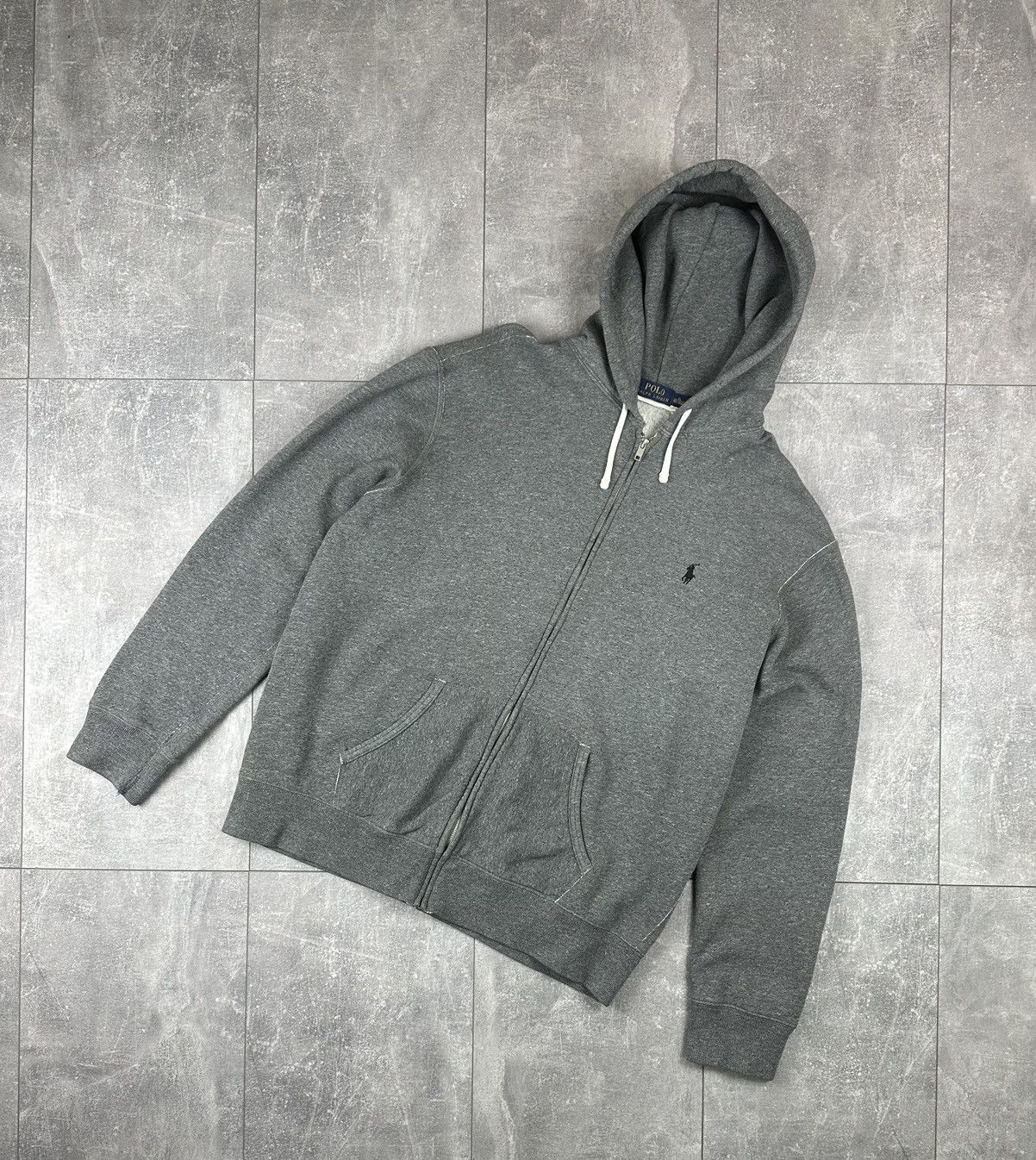 Polo Ralph Lauren Polo Ralph Lauren Mens Basic Silver Small Logo Hoodie Size US XL / EU 56 / 4 - 1 Thumbnail