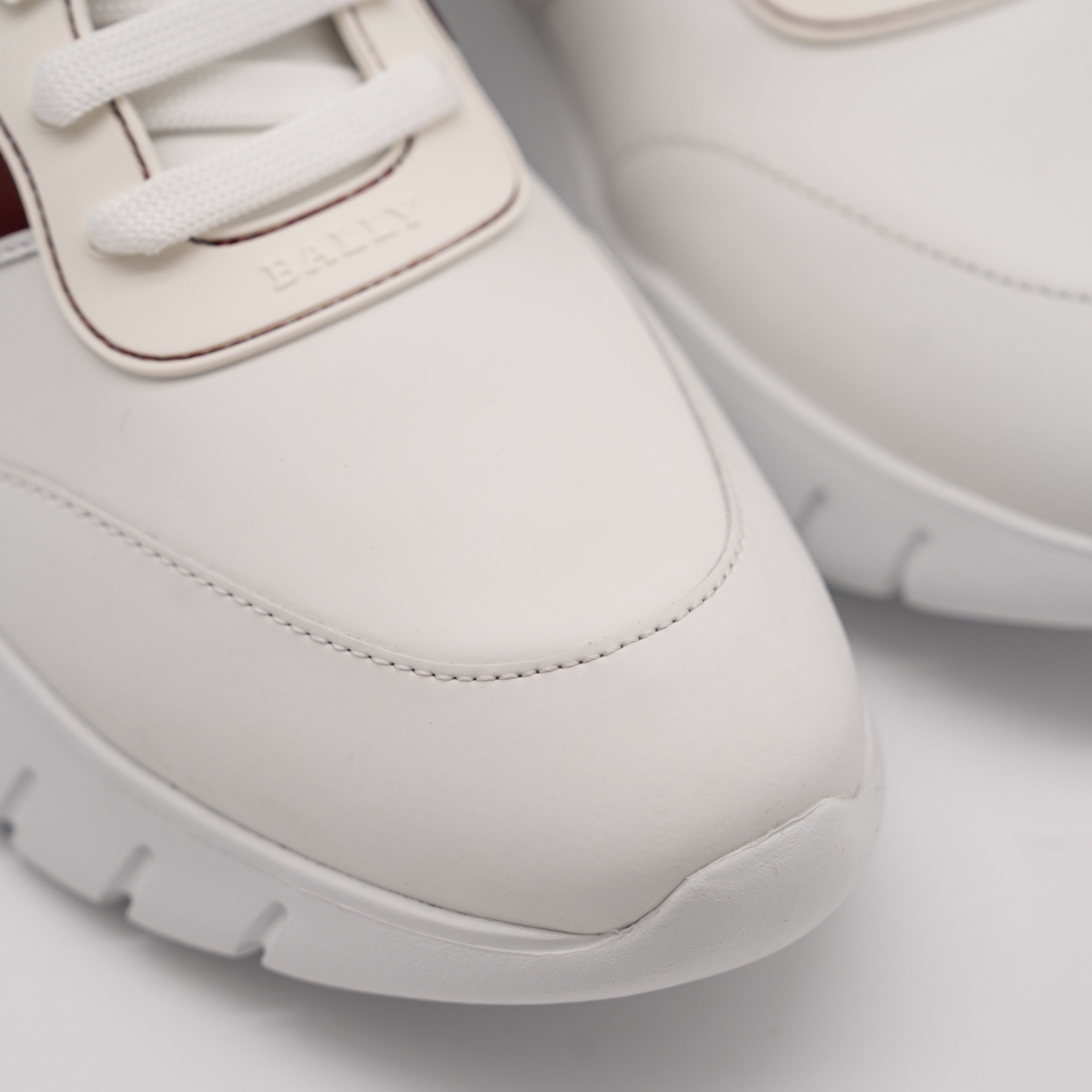 Bally 13 Bally Bronnye White Red Sneakers Leather Size US 13 / EU 46 - 7 Thumbnail