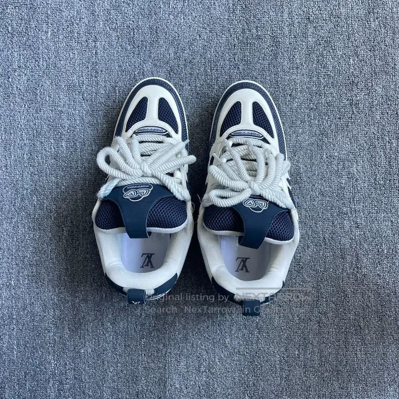 Louis Vuitton Louis Vuitton Skate leather round-toed low-cut board shoes Size US 10 / EU 43 - 2 Thumbnail