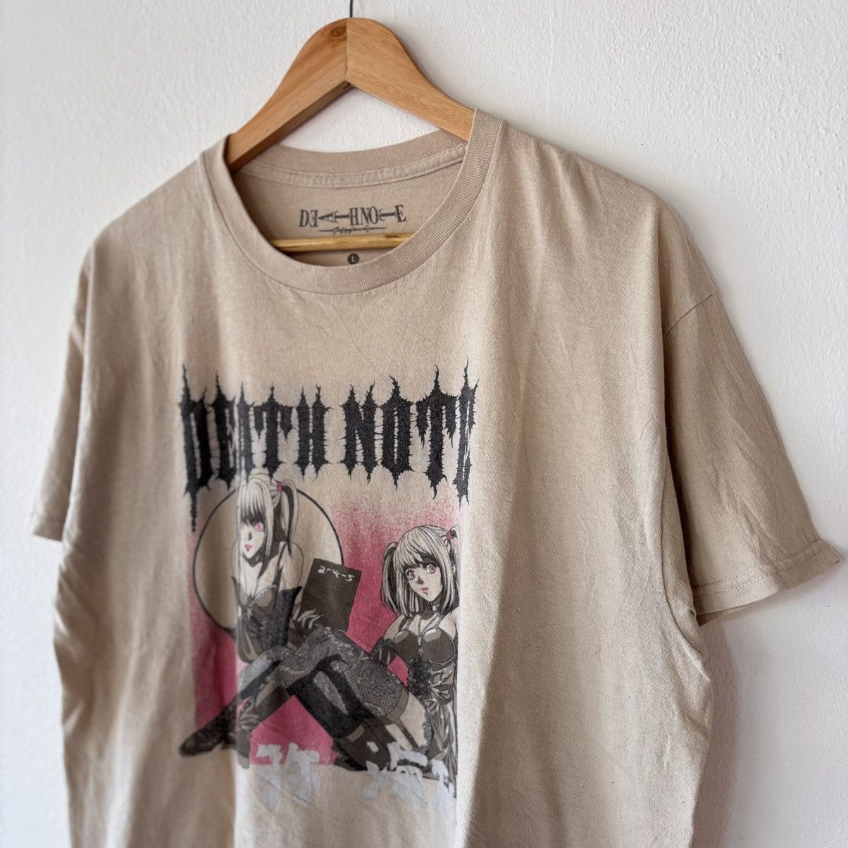 Anime DEATH NOTE ANIME SERIES VINTAGE TEES Size US L / EU 52-54 / 3 - 2 Thumbnail