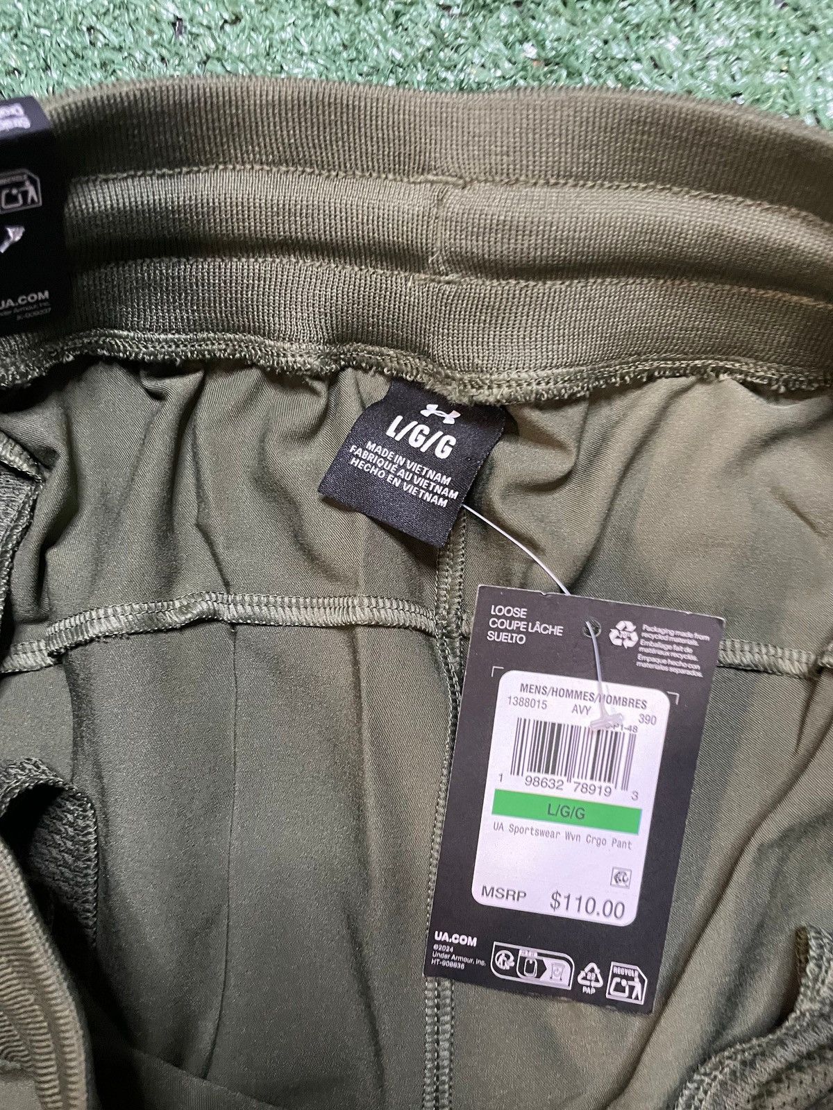 Under Armour Under Armour woven olive cargo pants Size US 36 / EU 52 - 5 Thumbnail