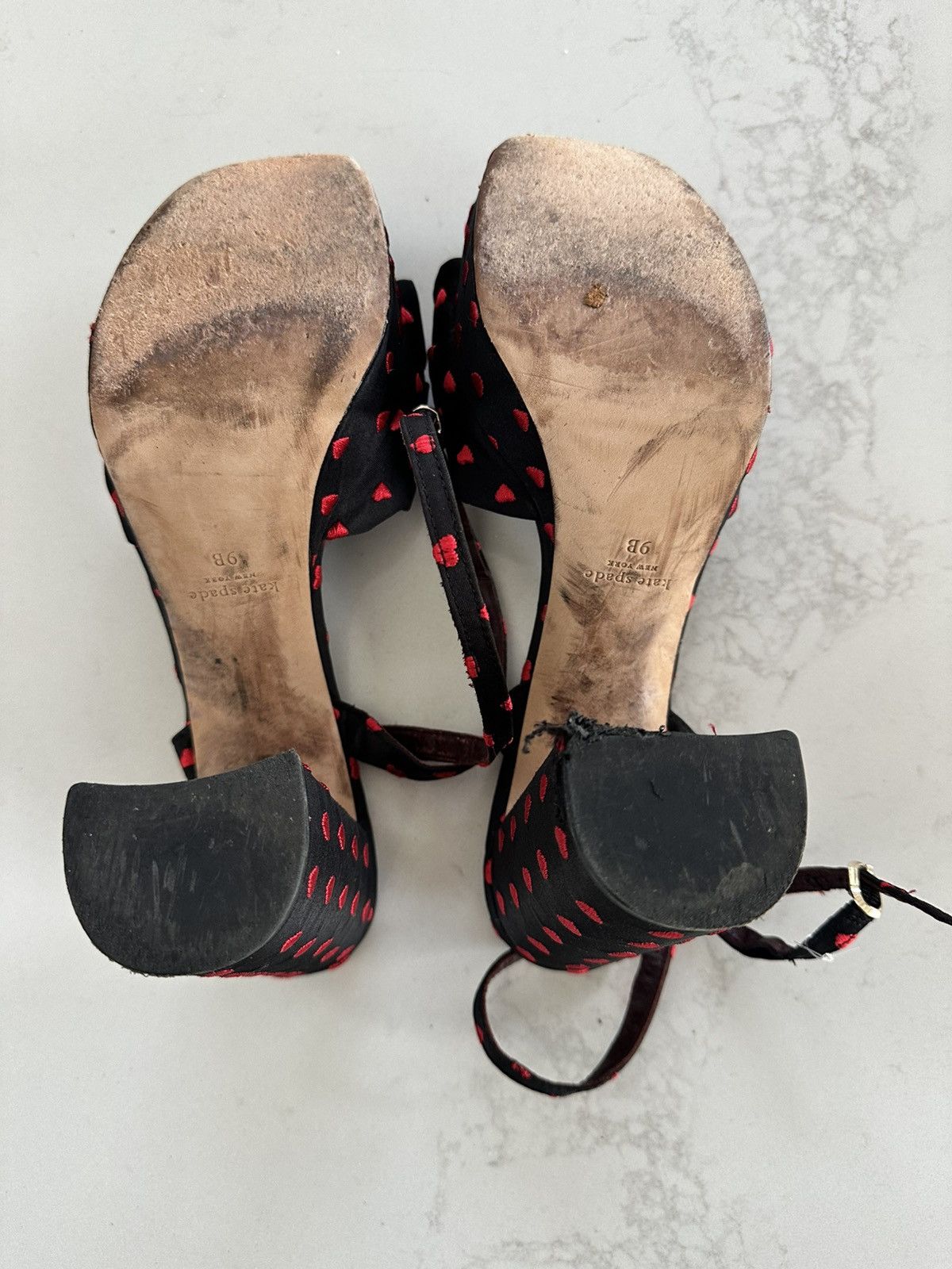 Kate Spade Kate Spade heart polka dot platforms in size 9,m Size US 9 / IT 39 - 6 Thumbnail