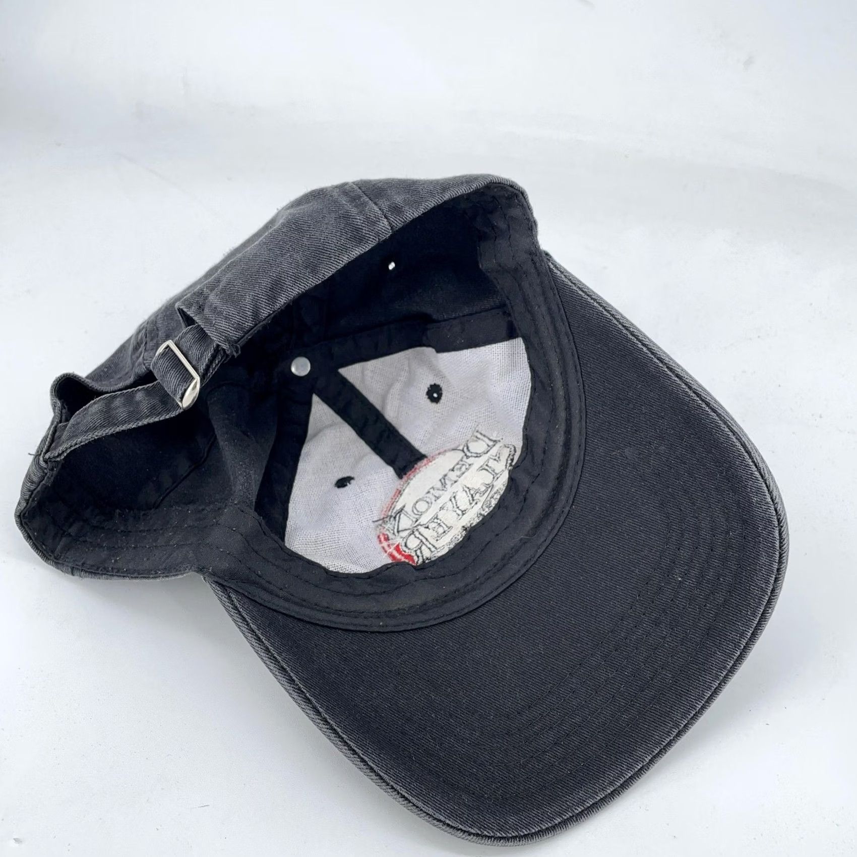 Vintage Demon Slayer Kimetsu no Yaiba Hat Cap Strap Back Black Anime Mens Baseball Cap One Size Adjustable Men Black Anime TV Show Manga Cap Size ONE SIZE - 5 Thumbnail