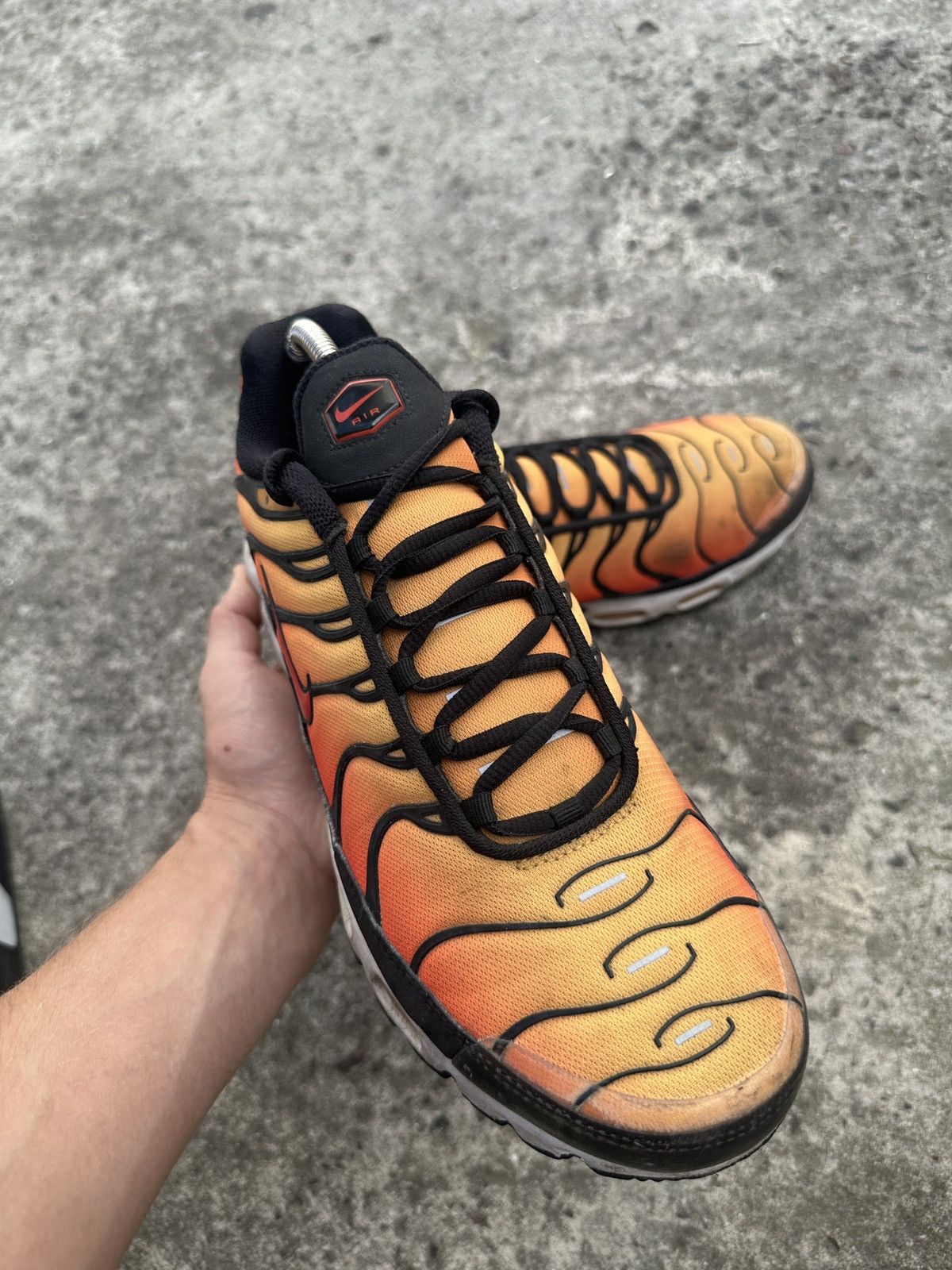 Nike Nike Air Max Plus OG Sunset Pimento TN Streetwear 12 Rare 46 Size US 12 / EU 45 - 3 Thumbnail