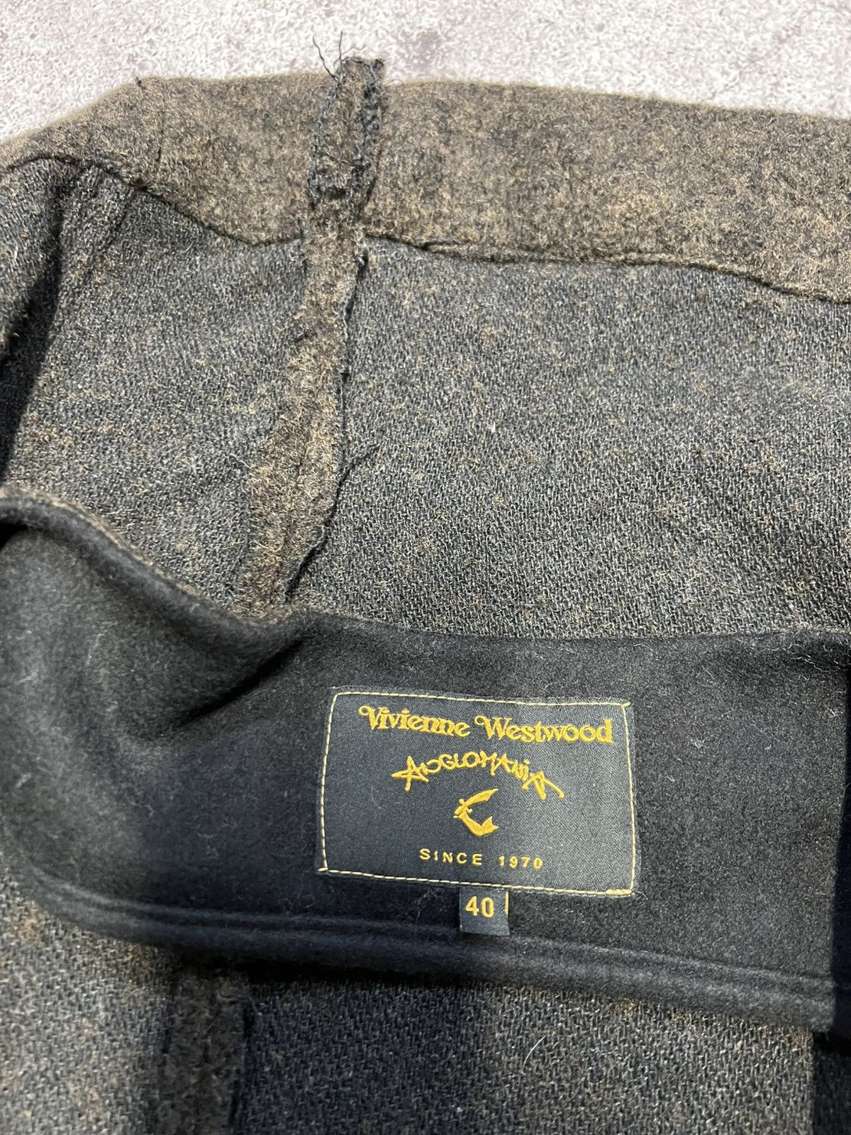 Vivienne Westwood Vivienne Westwood Asymmetric Wool Coat Poncho Jacket Size M / US 6-8 / IT 42-44 - 6 Thumbnail