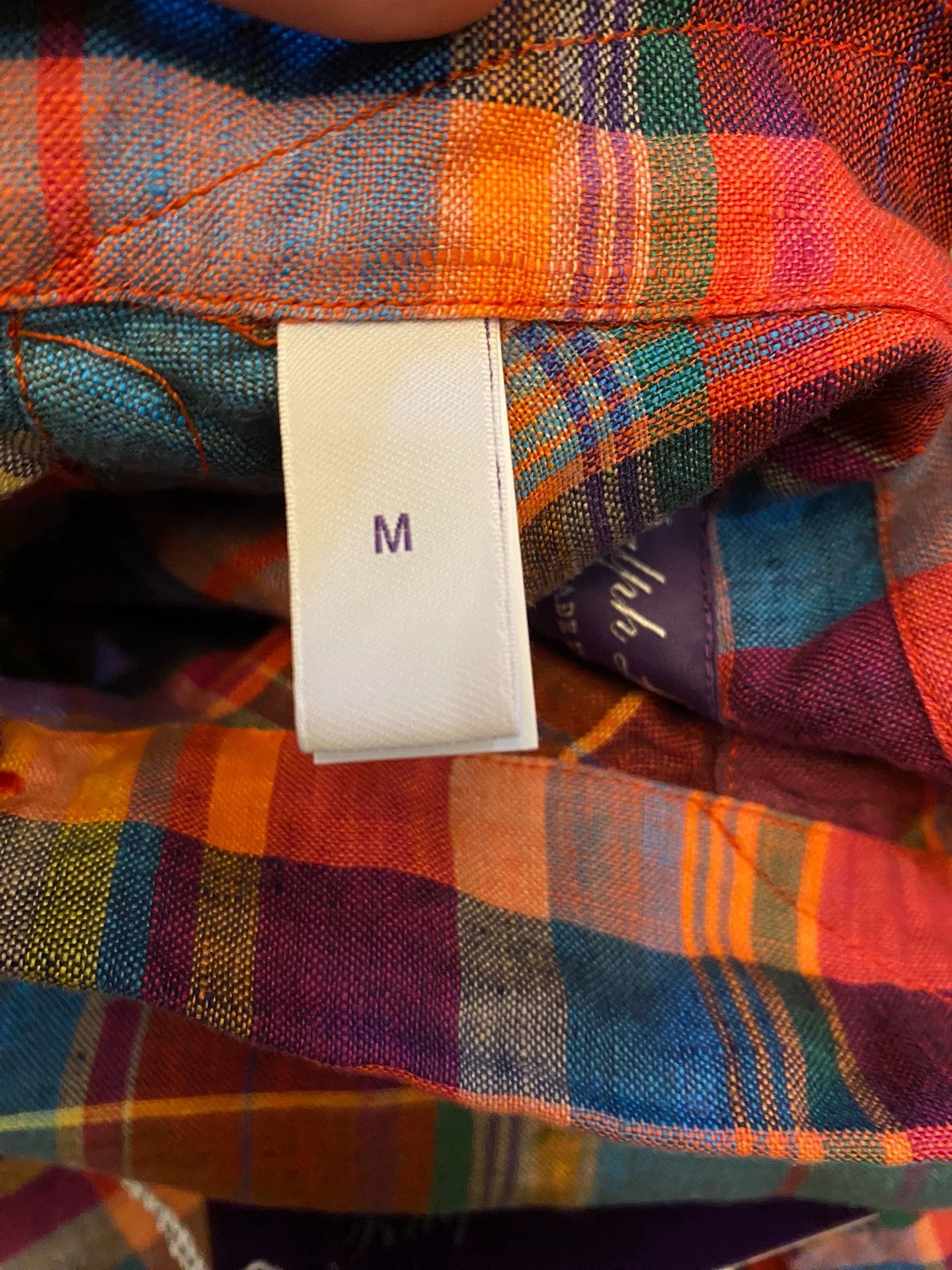 Ralph Lauren Ralph Lauren Purple Label 100% Linen Shirt M Italy Size US M / EU 48-50 / 2 - 5 Thumbnail