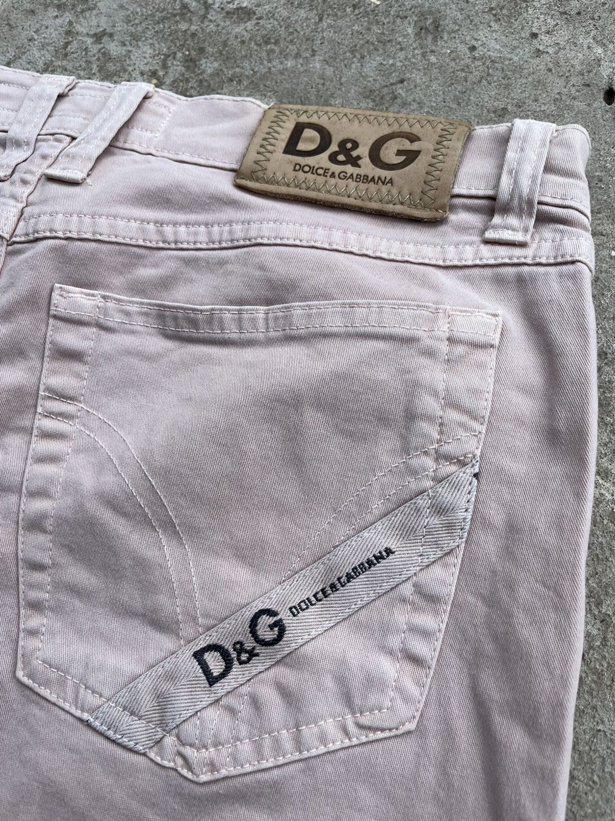 Dolce & Gabbana Dolce & Gabbana Flared Boot Cut Vintage Big Logo Pants Jeans Size 29" - 4 Thumbnail