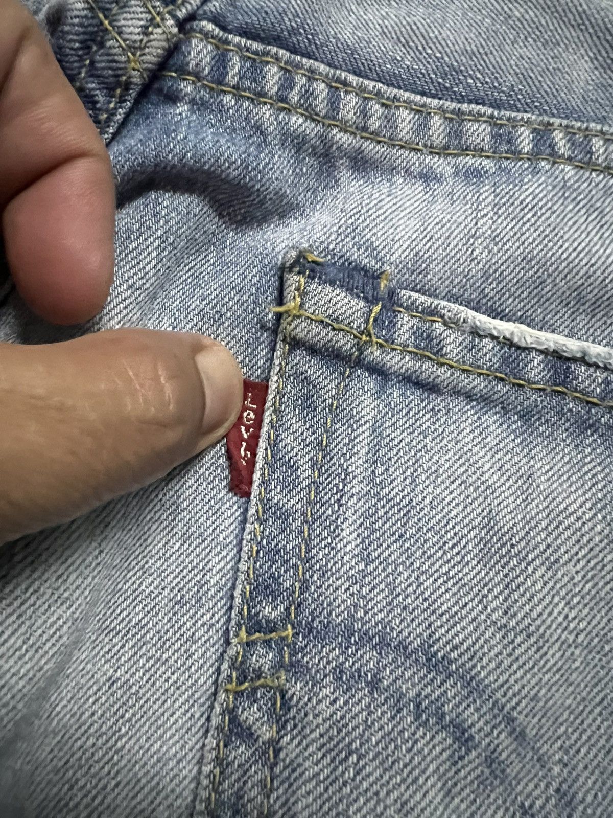 Levi's 💥90’s Vintage Levis 503 Light Wash Jeans Size US 31 - 22 Thumbnail