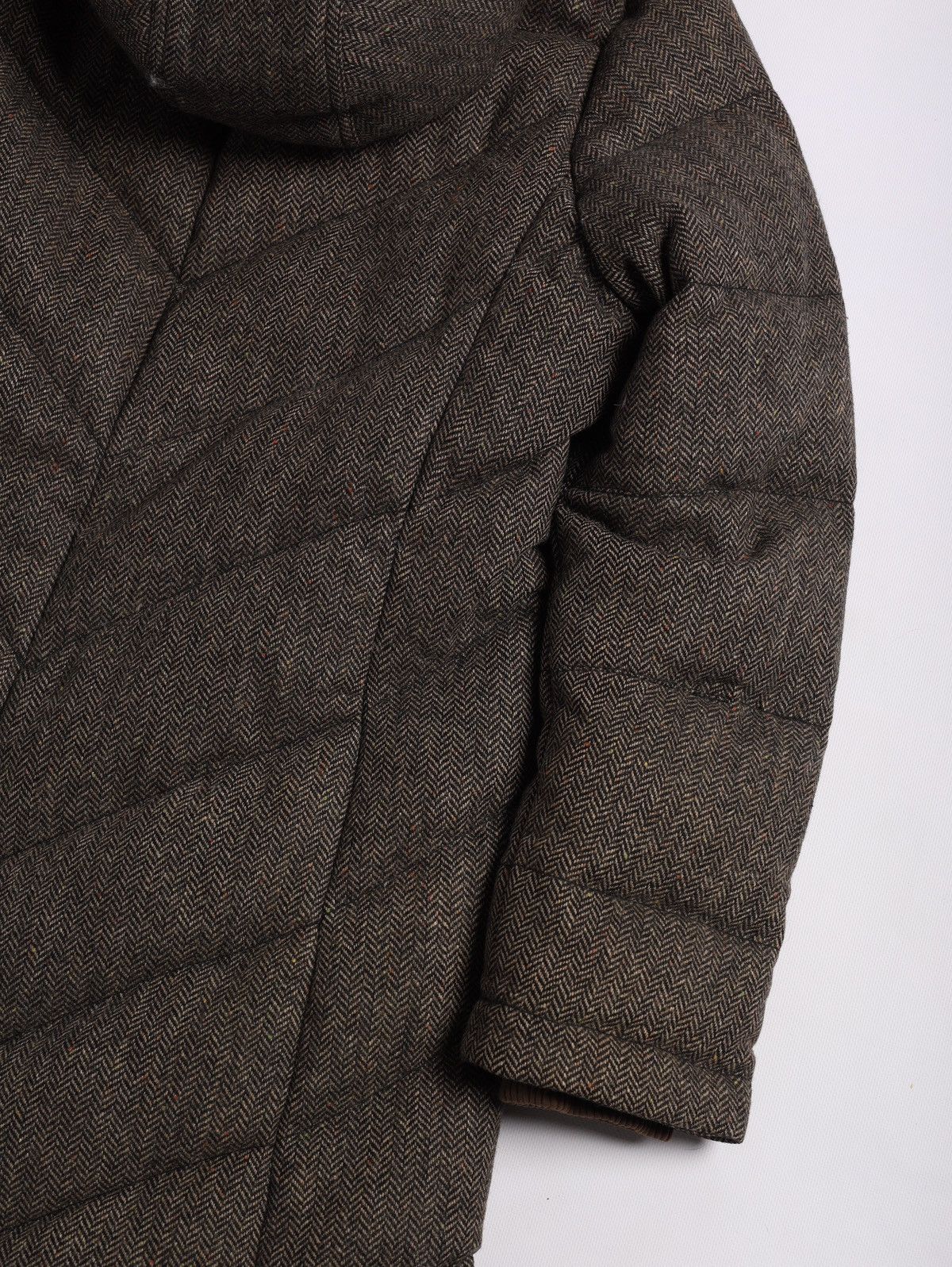 Polo Ralph Lauren Ralph Lauren Faux Fur Tweed Down Puffer Parka Winter Jacket Size XL / US 12-14 / IT 48-50 - 13 Thumbnail