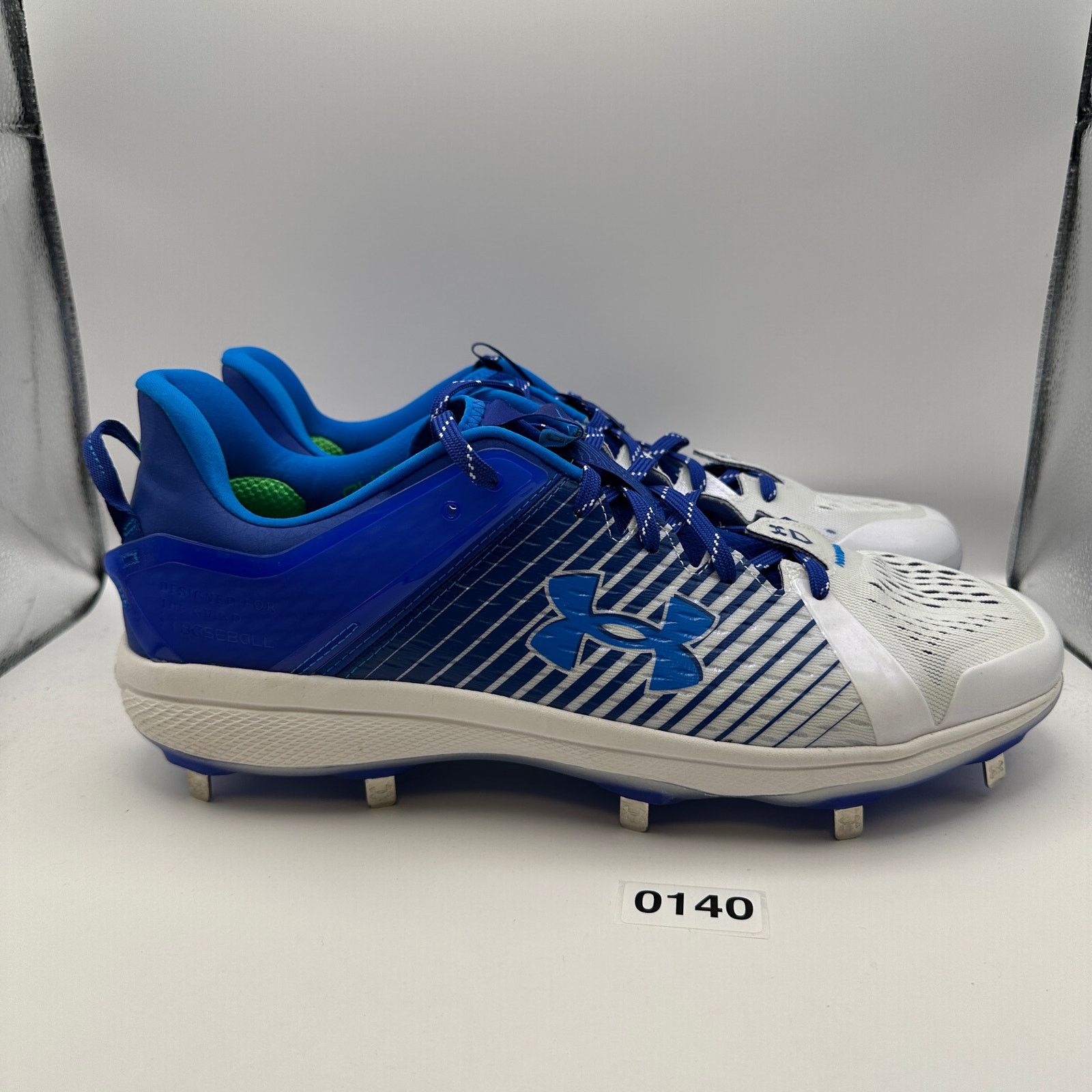Under Armour UNDER ARMOUR Men's 15 Yard Low Baseball Metal Cleats Blue Size US 15 / EU 48 - 5 Thumbnail