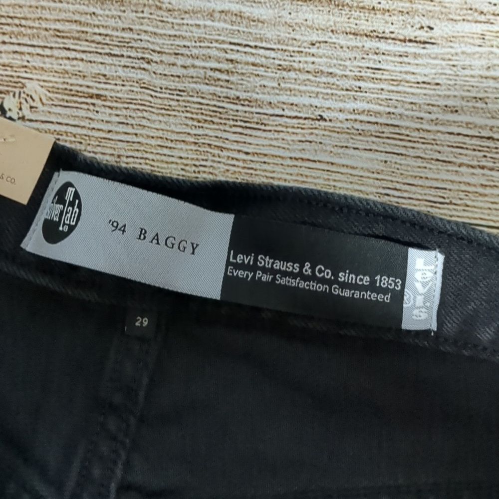 Levi's Levi's silvertab distressed 94' baggy jeans size 29x31 Size 29" - 6 Thumbnail