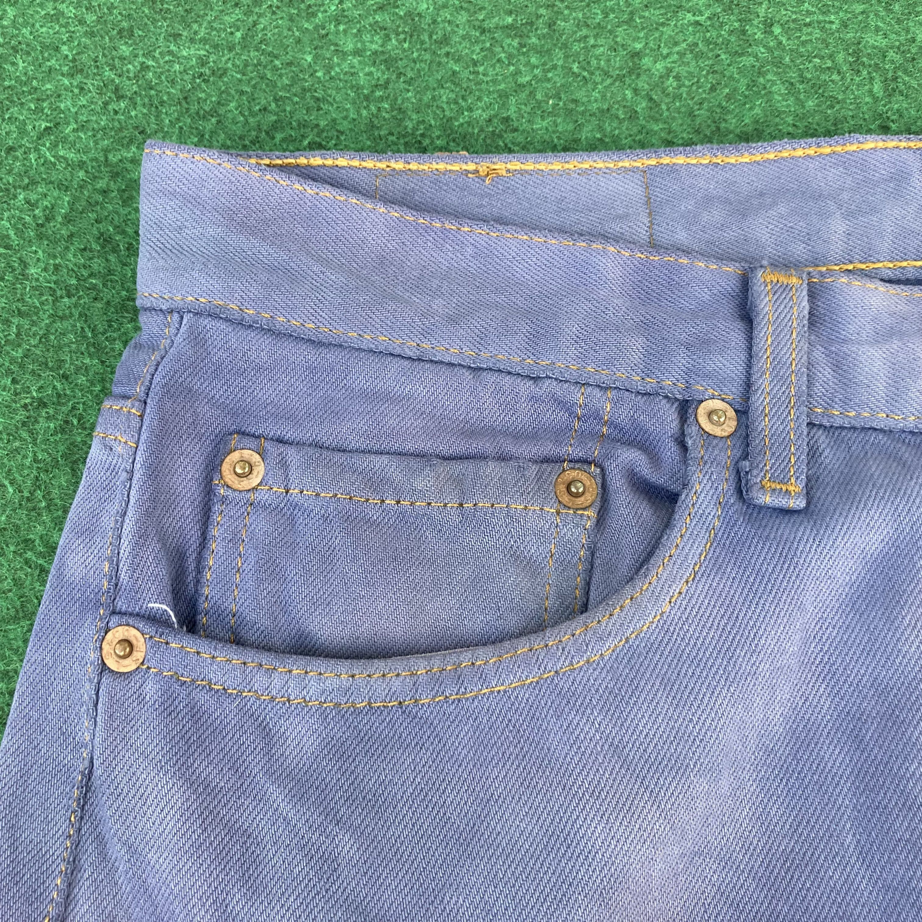 Levi's Size 31x32 Vtg 90’s Levis 501 Tie dye Denim Jeans Size US 31 - 5 Thumbnail