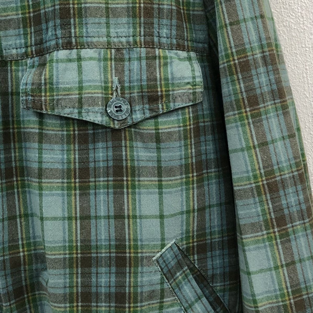 Benetton Vintage Blue Family BENETTON Hoodie Bomber Jacket Size US M / EU 48-50 / 2 - 4 Thumbnail