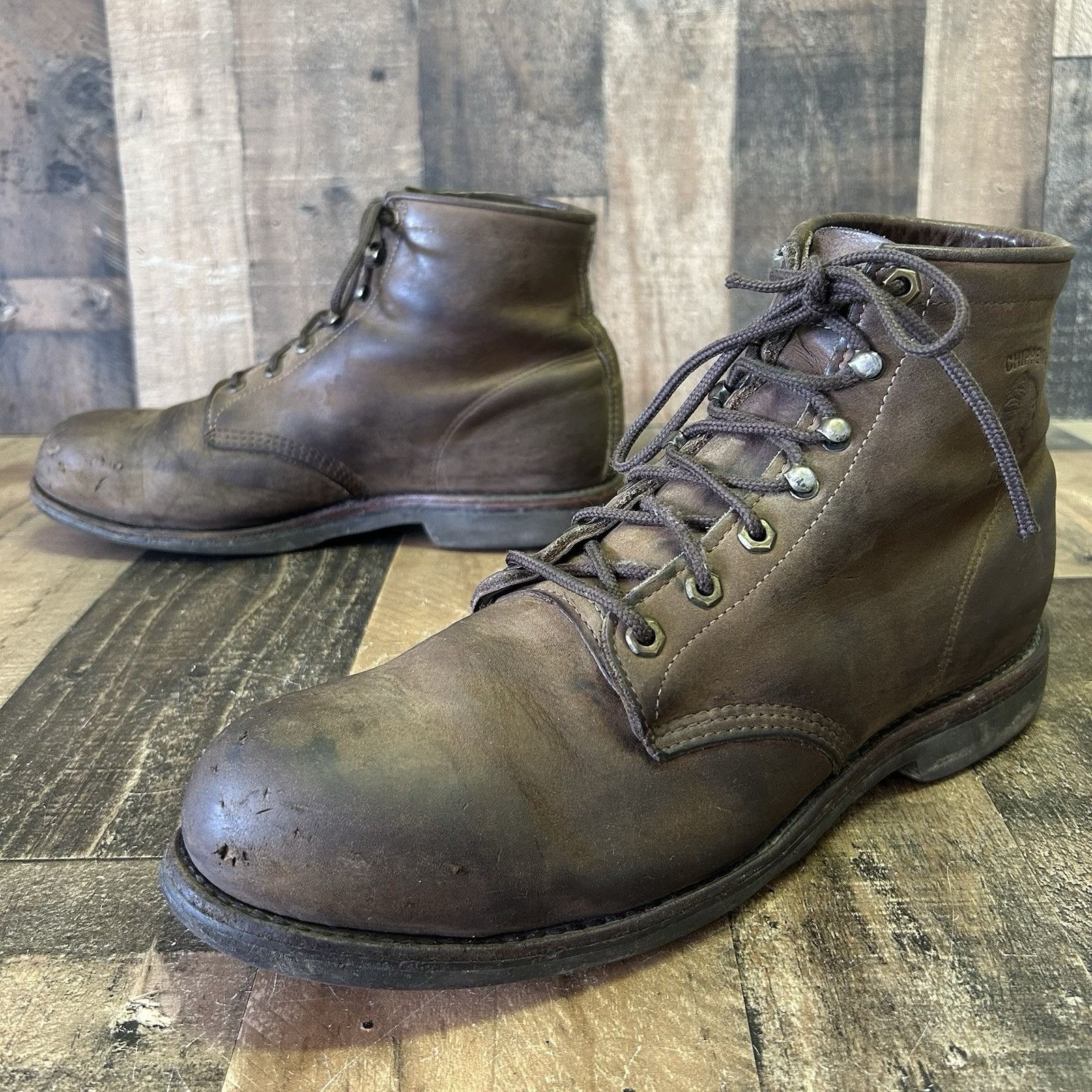 Chippewa Chippewa Steel Toe 20066 Ankle Work Boots Mens 13 D Size US 13 / EU 46 - 1 Thumbnail