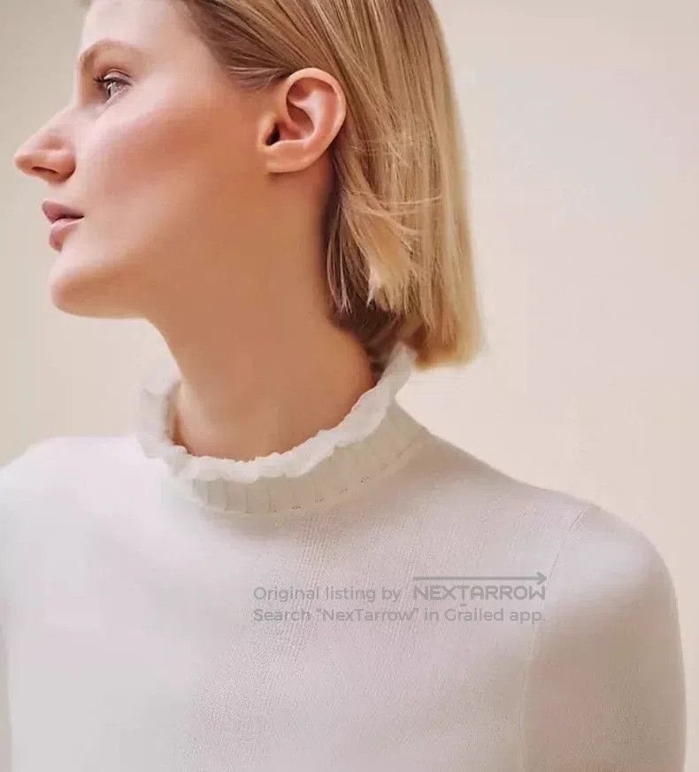 Hermes Hermes Mulberry silk base layer top Size XS / US 0-2 / IT 36-38 - 3 Thumbnail