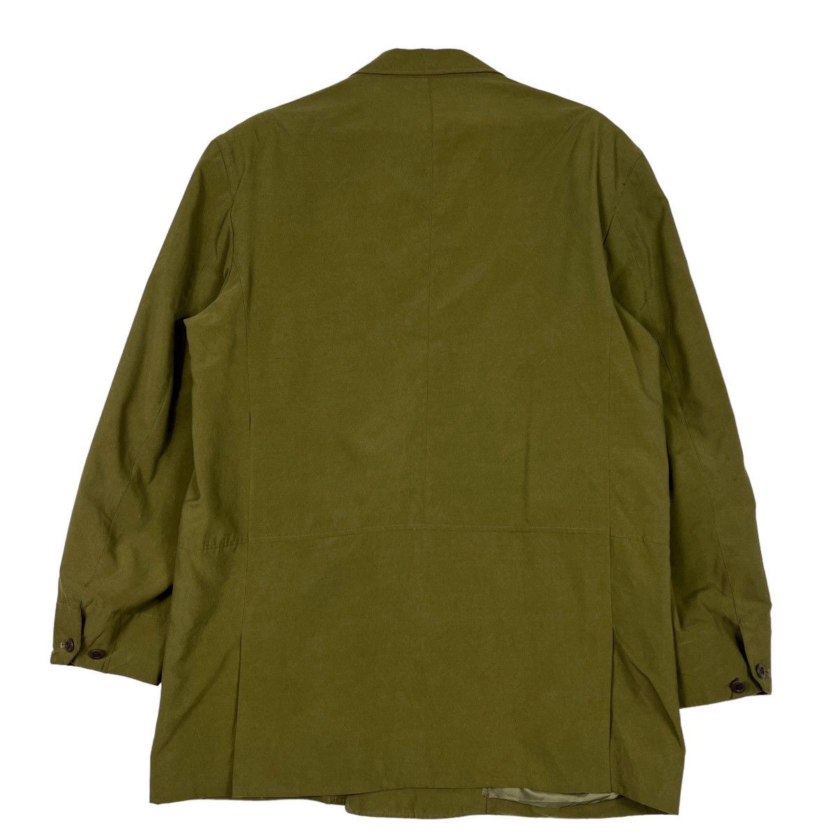 Issey Miyake 🔥 TETE HOMME par KATOH KAZUTAKA DOUBLE BREAST LAZER JACKET Size US L / EU 52-54 / 3 - 8 Thumbnail