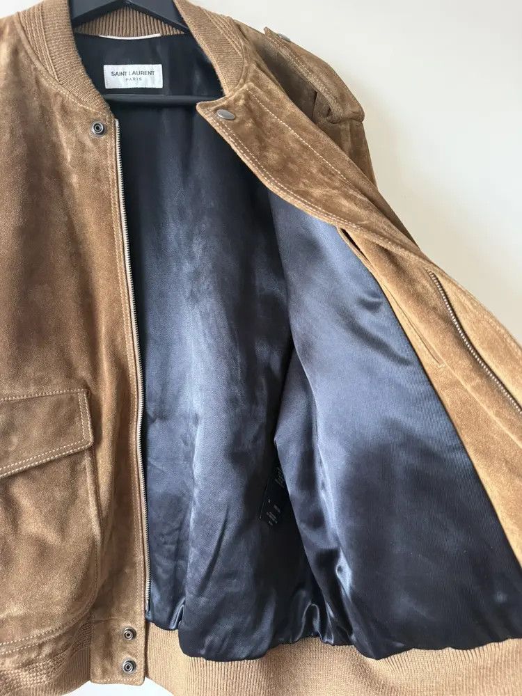 Saint Laurent Paris YSL Suede Teddy Jacket Size US XL / EU 56 / 4 - 8 Thumbnail